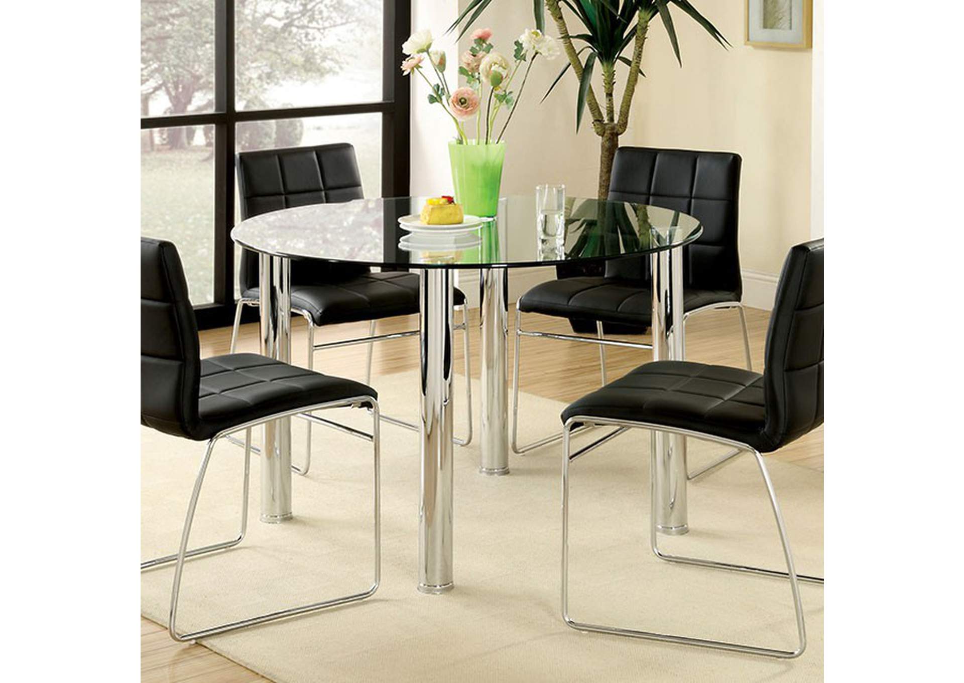 Kona Round Dining Table,Furniture of America