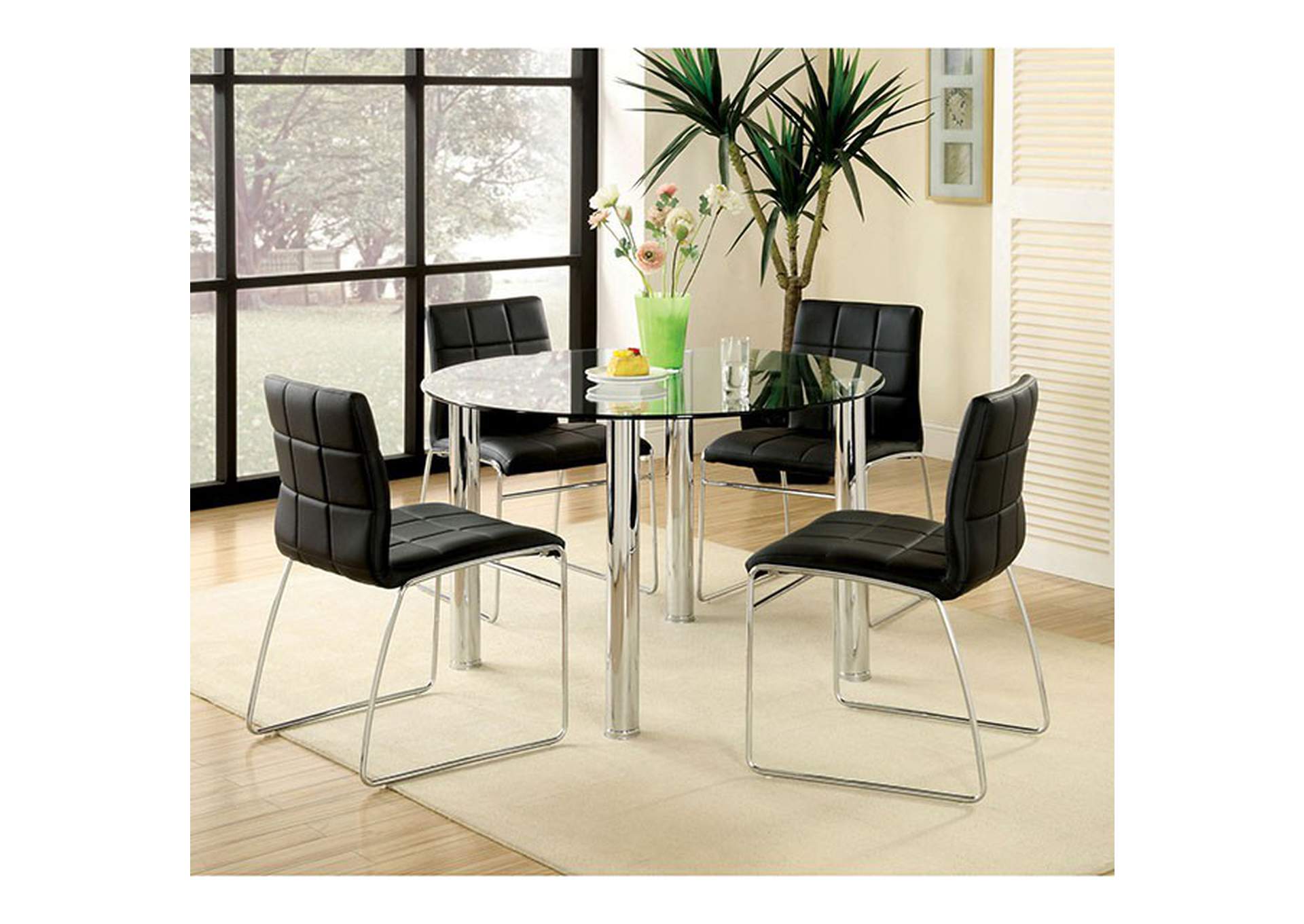 Kona Round Dining Table,Furniture of America