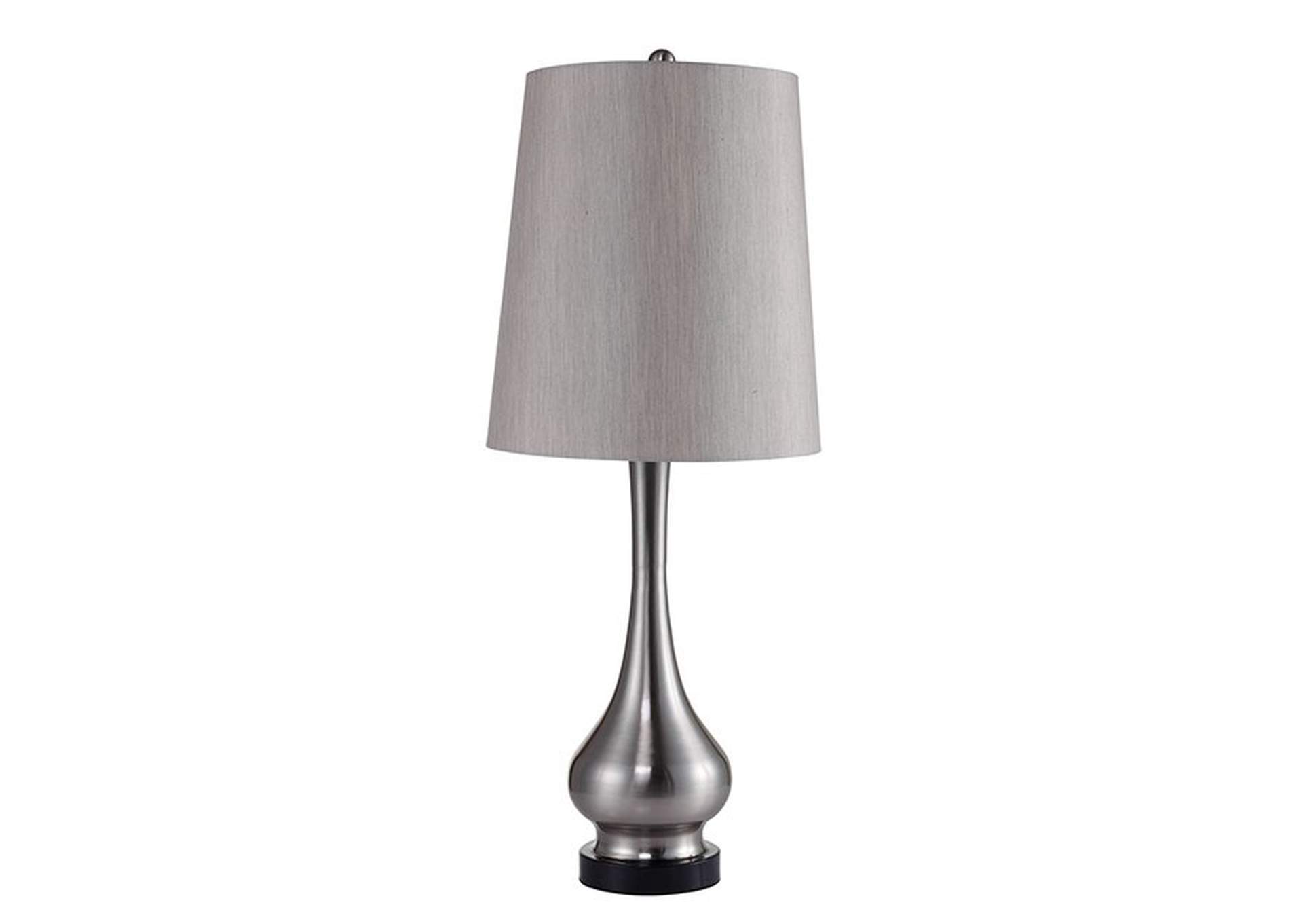 Teri Silver Table Lamp,Furniture of America TX