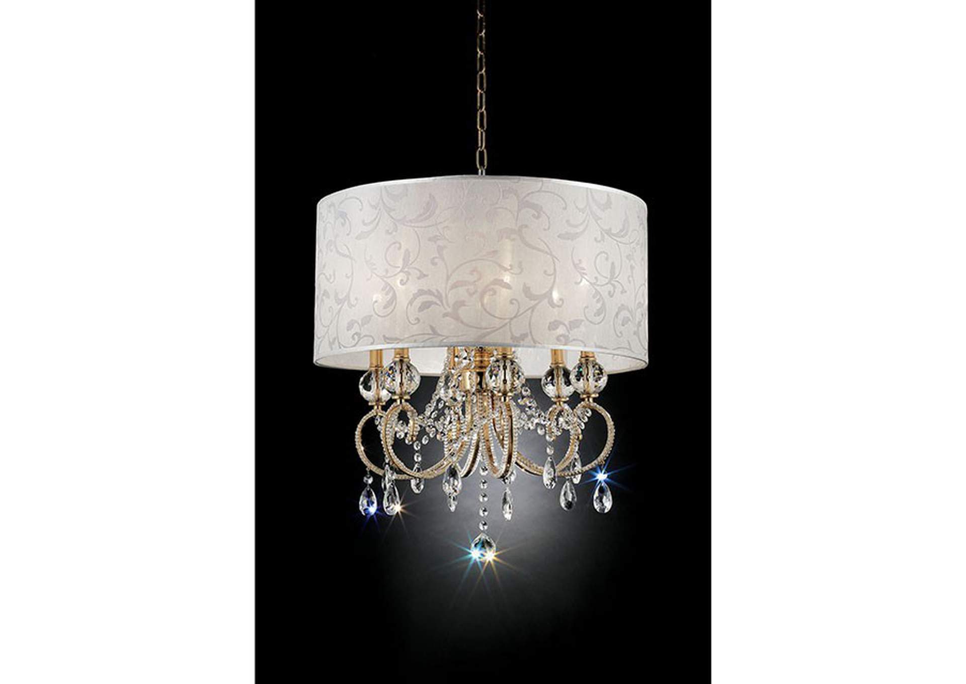 Deborah Gold Ceiling Lamp,Furniture of America