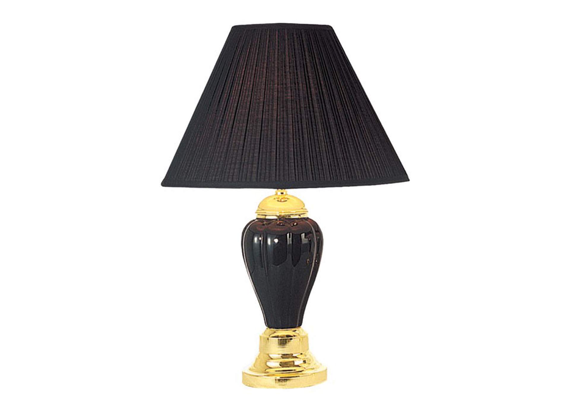 Light Black Table Lamp (6/Box),Furniture of America