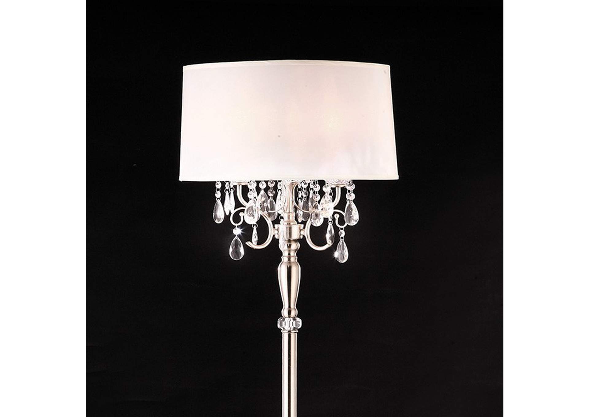 Sophy White Floor Lamp,Furniture of America