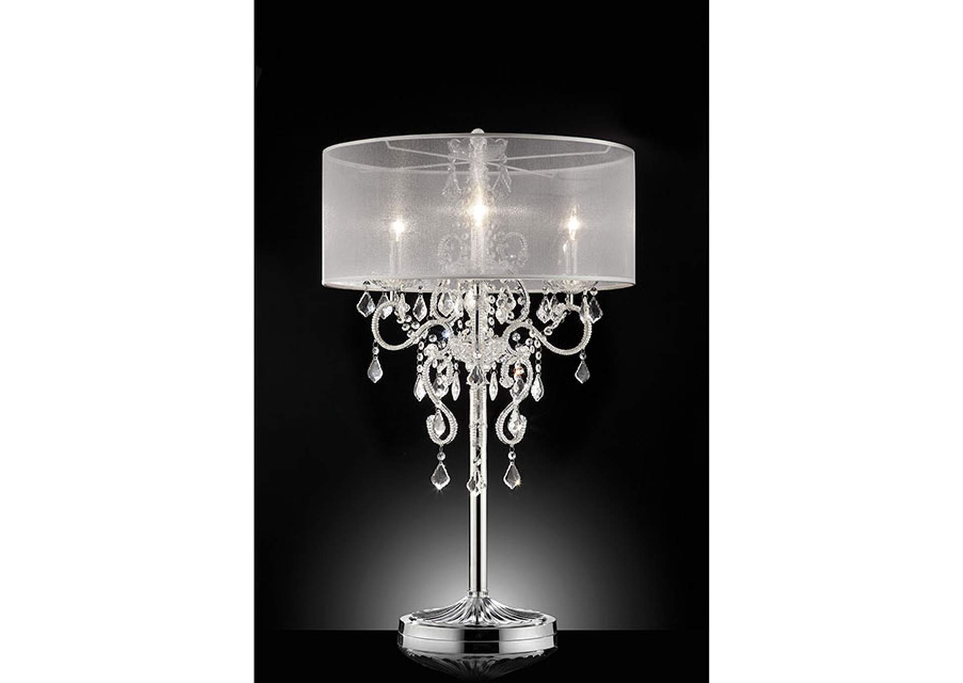 Rigel Silver Table Lamp,Furniture of America