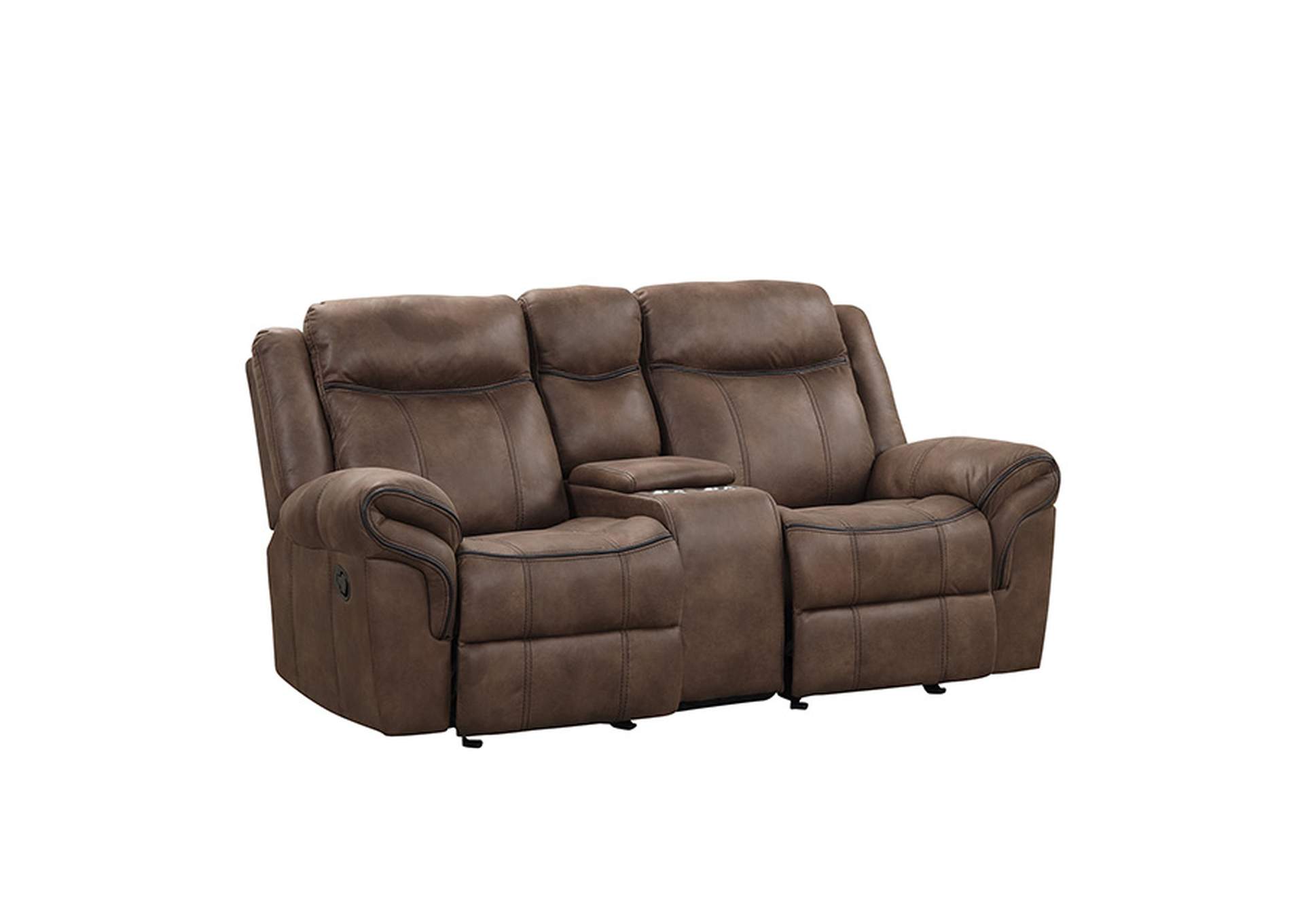 Agata Glider Recliner Loveseat,Furniture of America