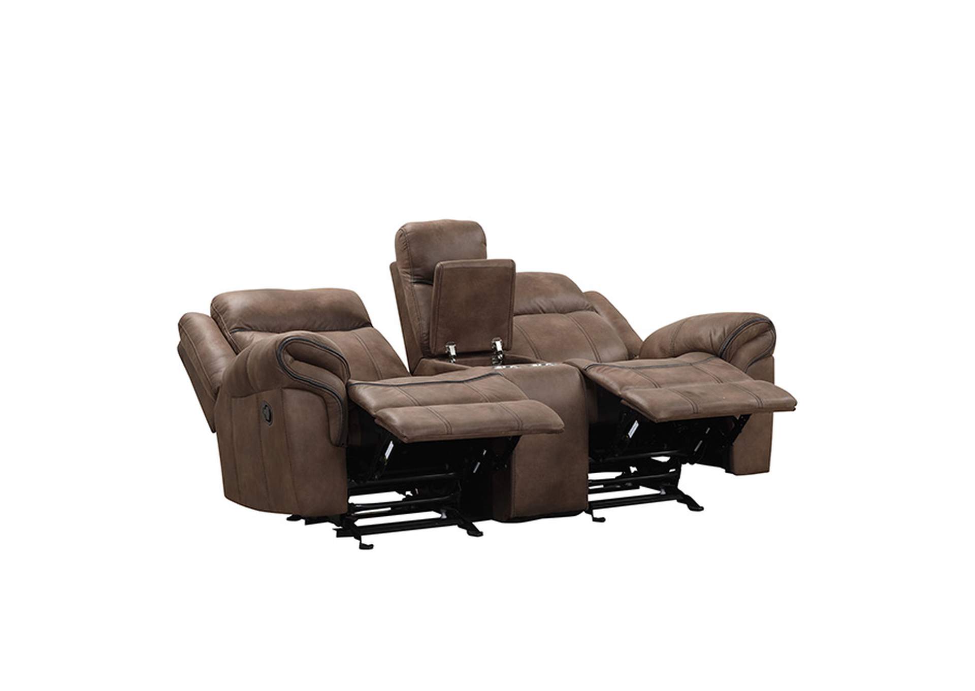 Agata Glider Recliner Loveseat,Furniture of America