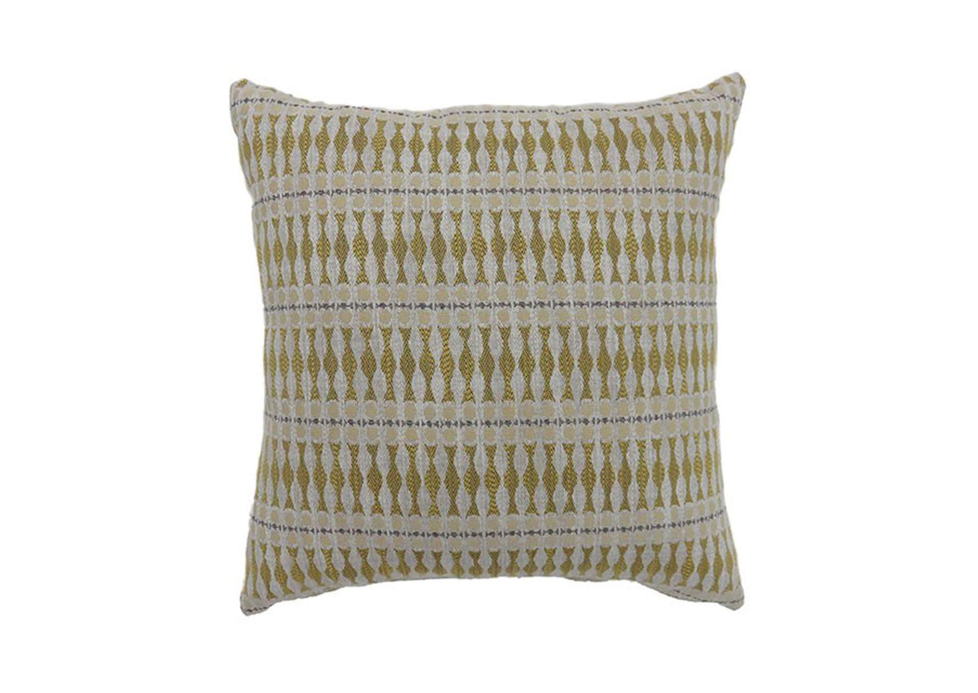 Malia Yellow Throw Pillow,Furniture of America