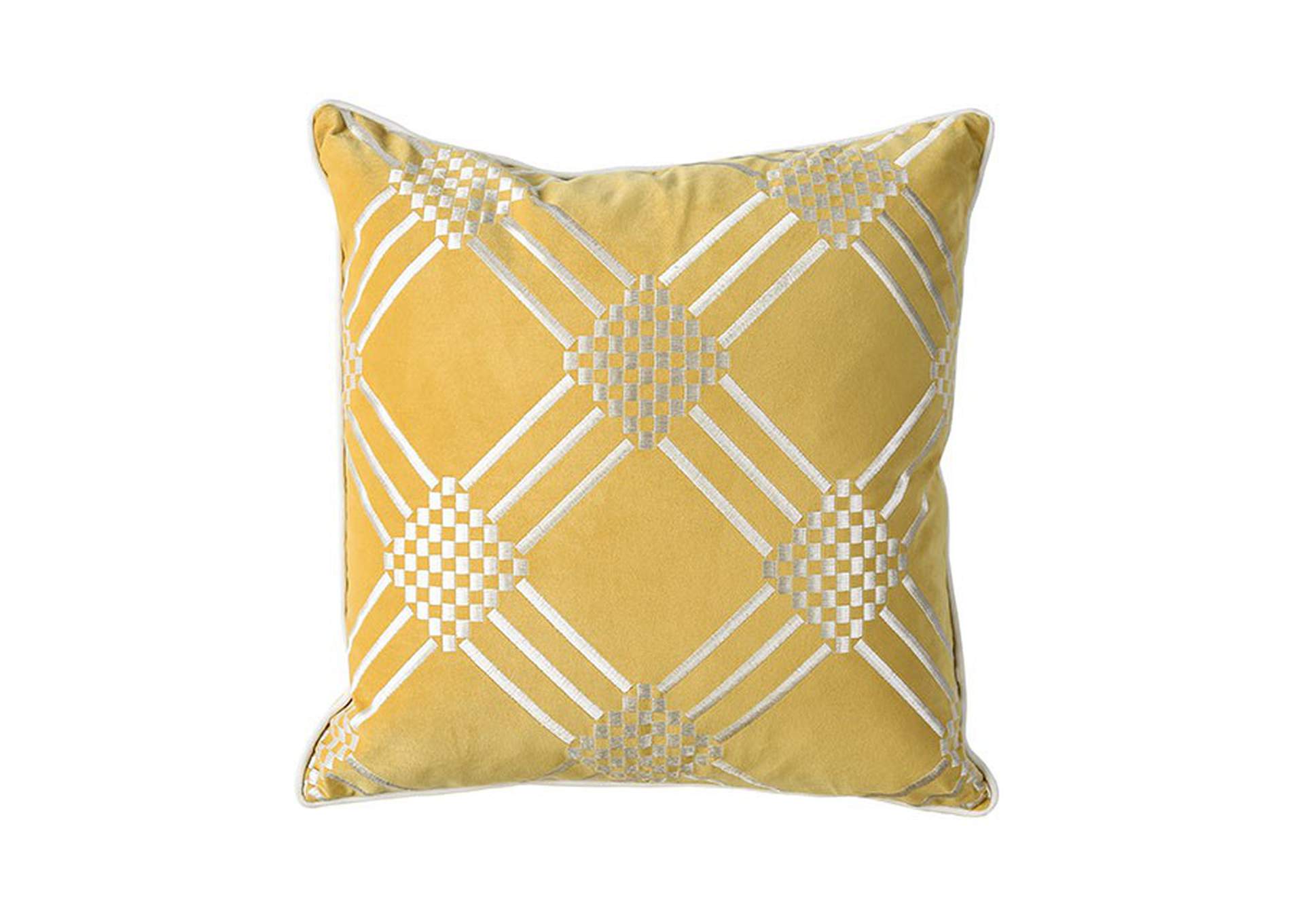 Sam Silver Throw Pillow,Furniture of America