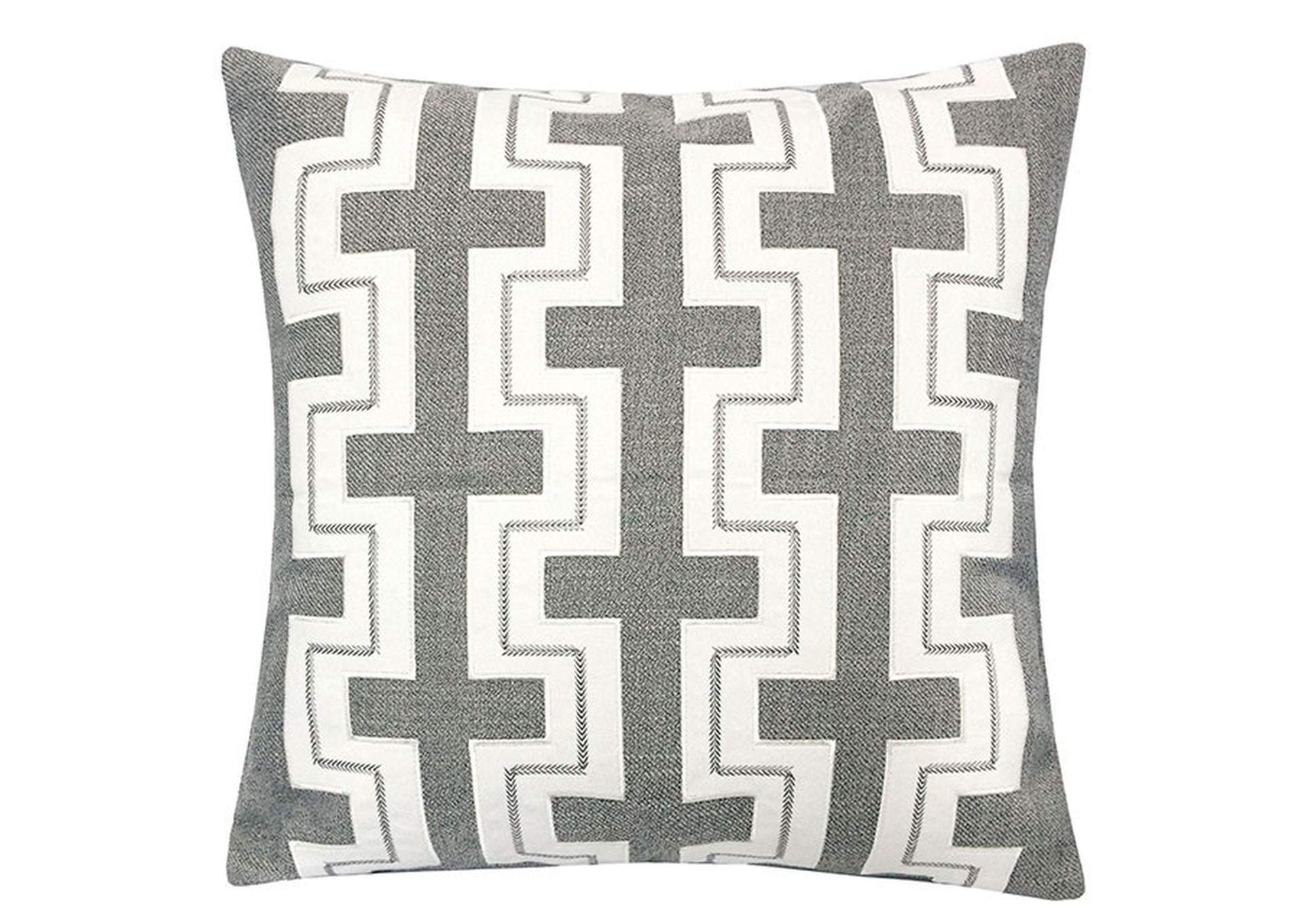 Kari Silver Accent Pillow,Furniture of America