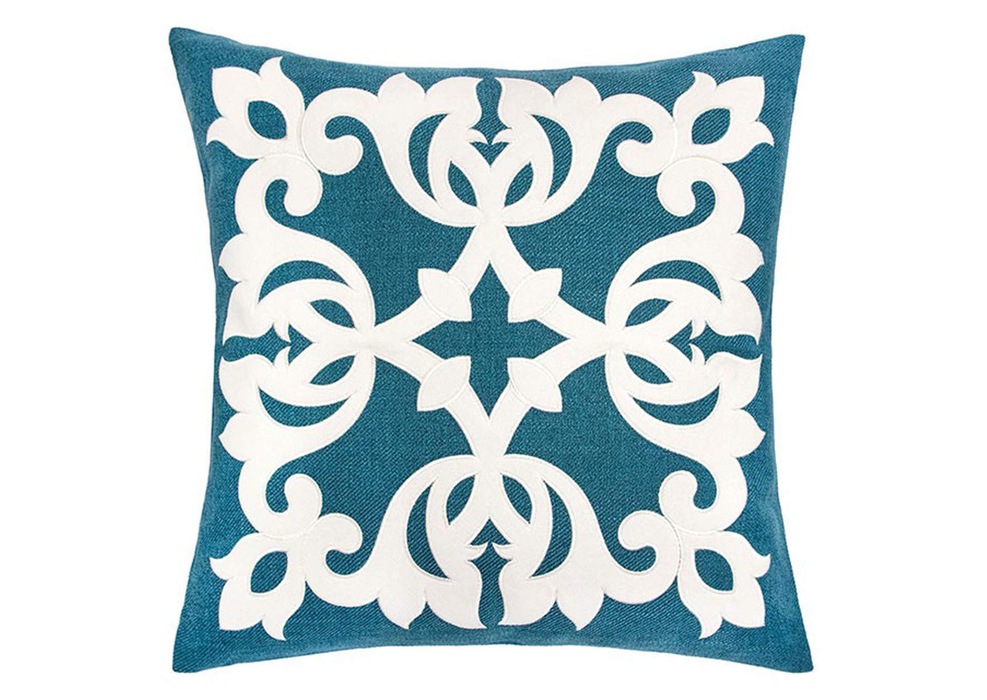 Trudy Teal Accent Pillow,Furniture of America
