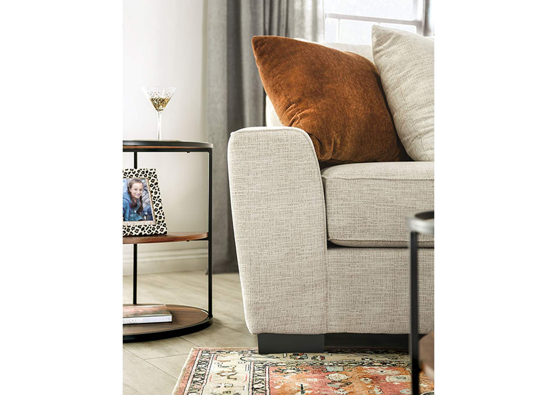 Rusborough Sectional,Furniture of America