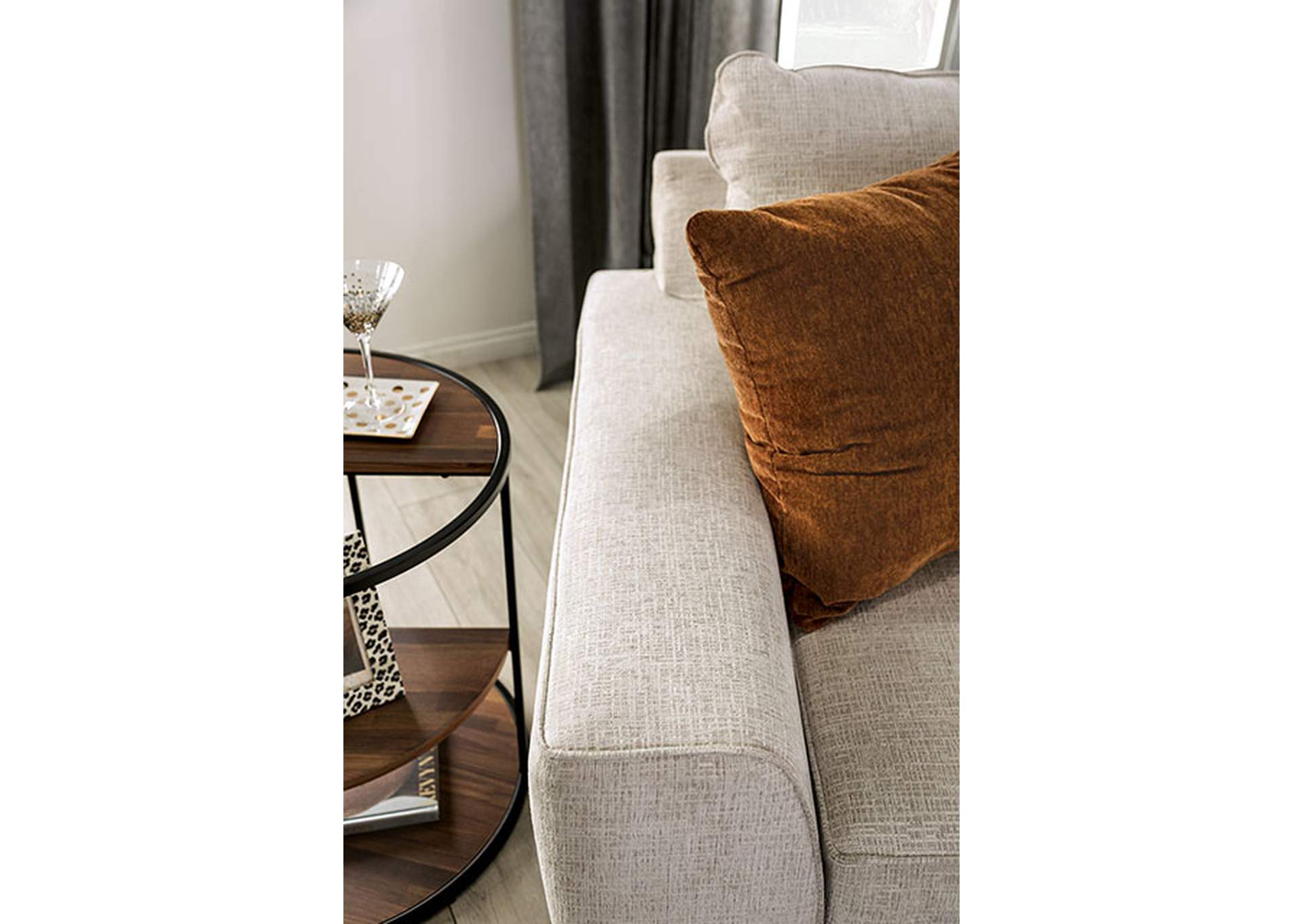 Rusborough Sectional,Furniture of America
