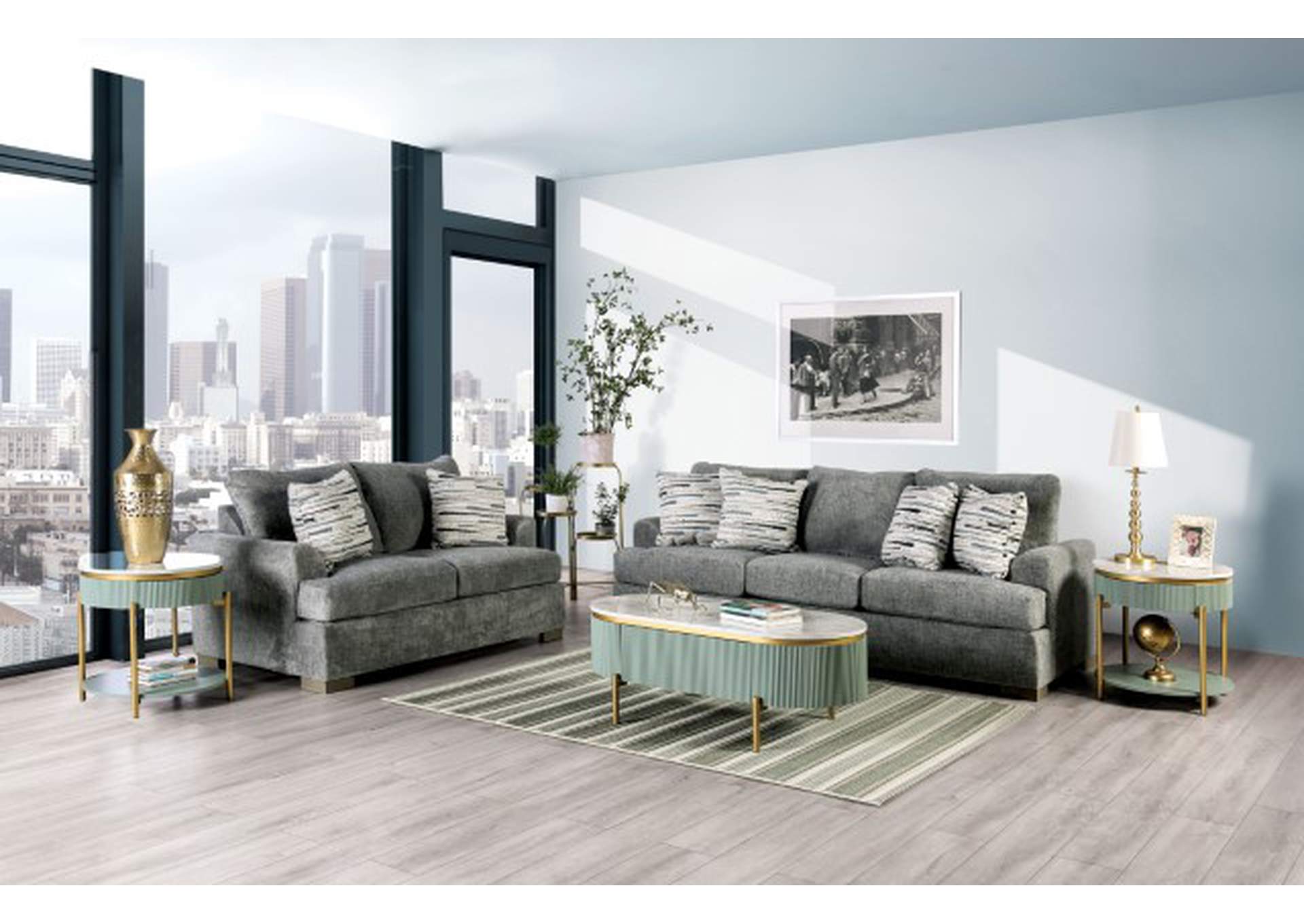 Leytonstone Sofa,Furniture of America