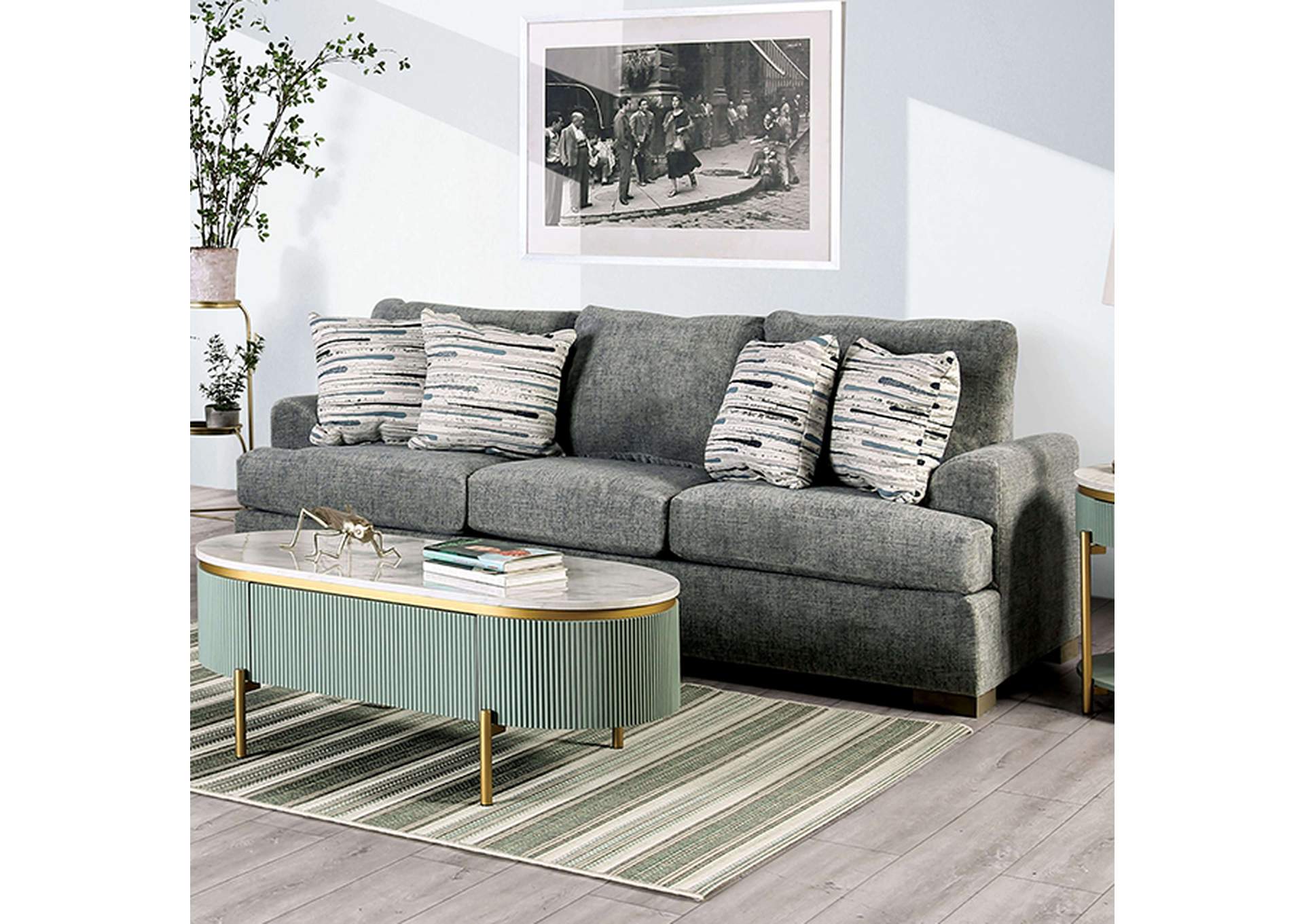 Leytonstone Sofa,Furniture of America