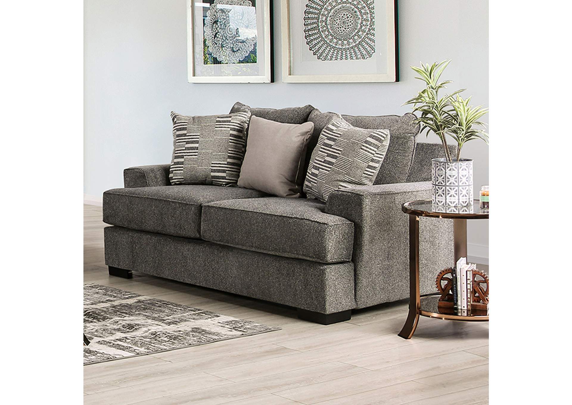 Holborn Loveseat,Furniture of America