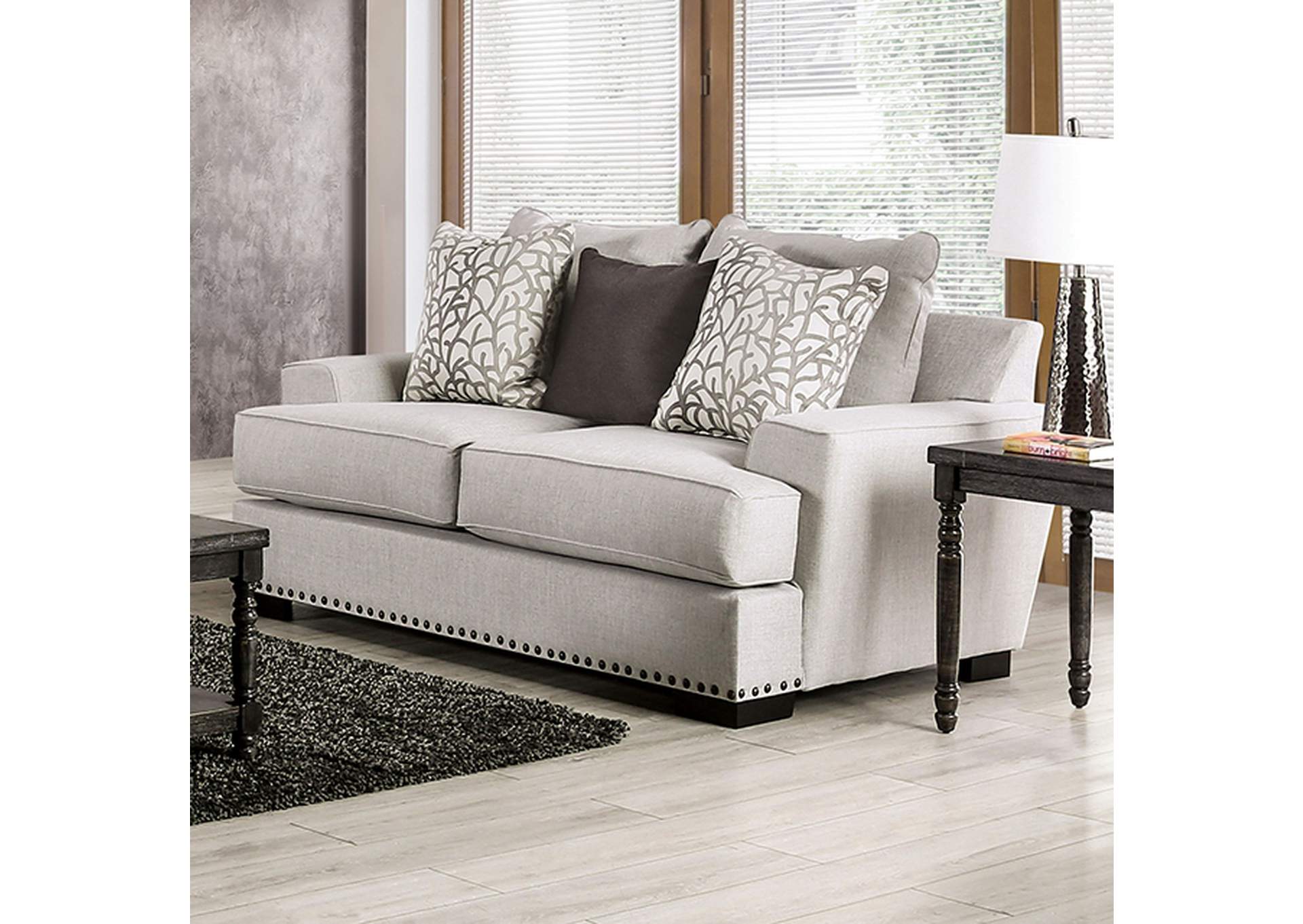 Picotee Loveseat,Furniture of America