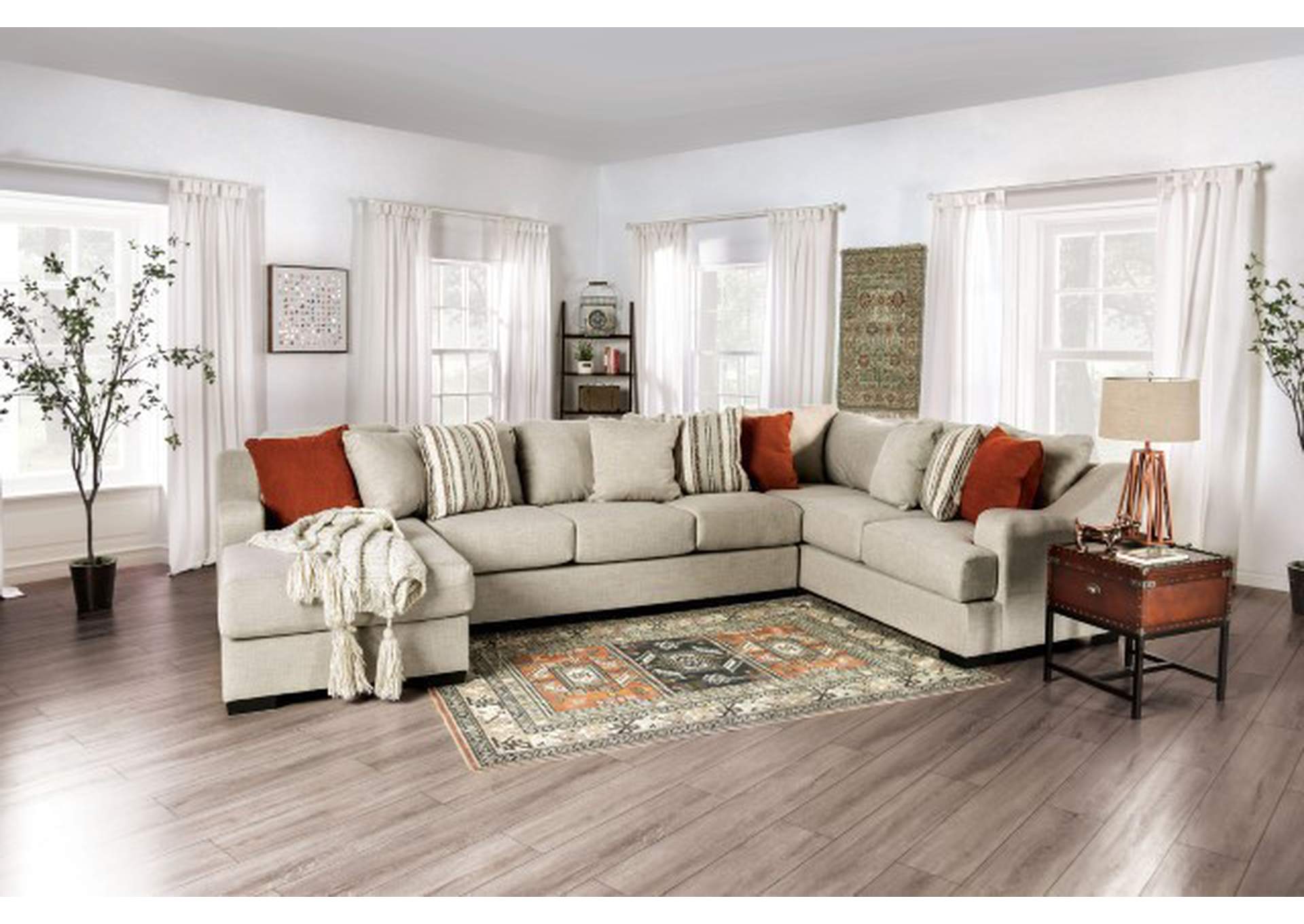 Castleton Sectional,Furniture of America