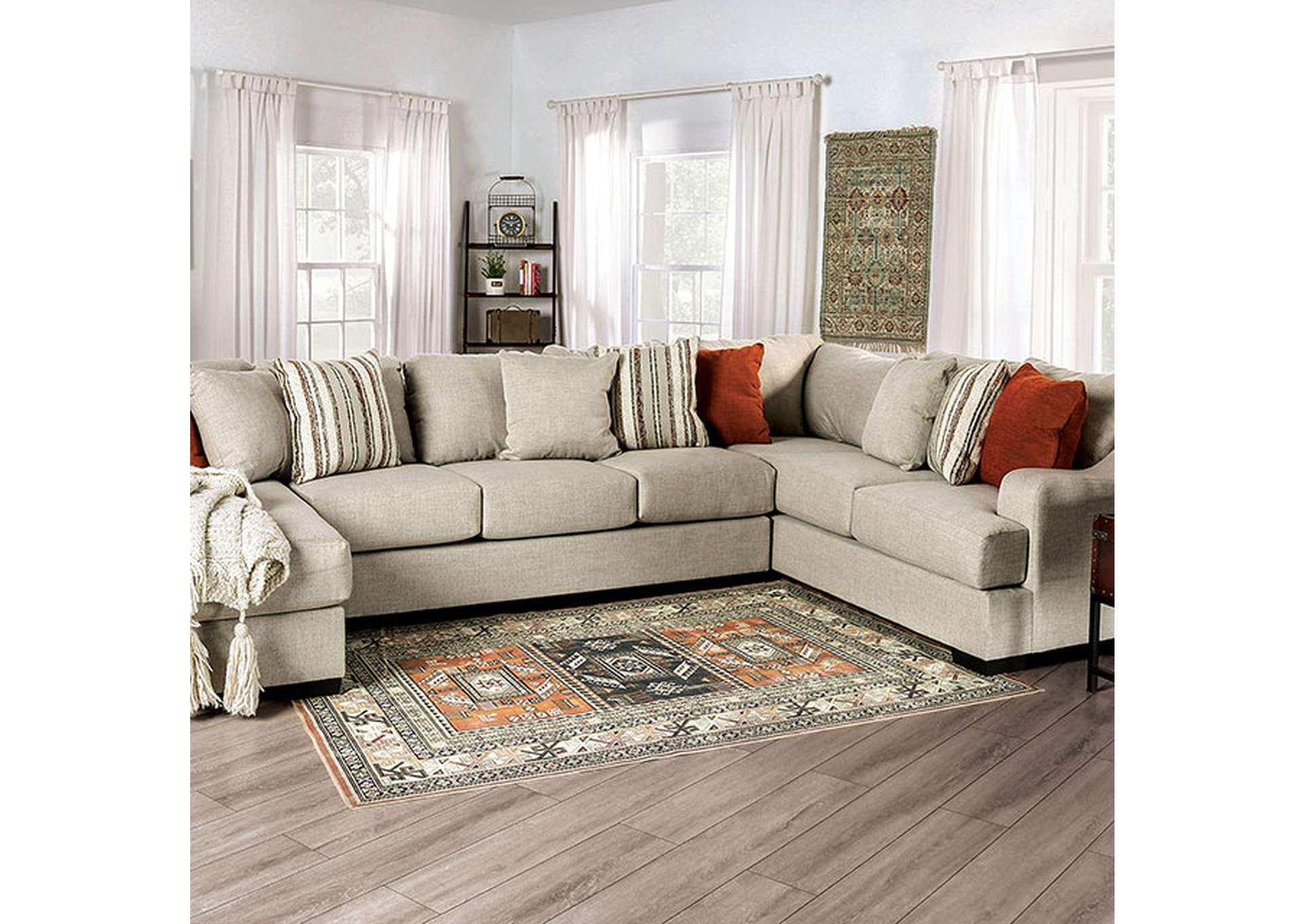 Castleton Sectional,Furniture of America