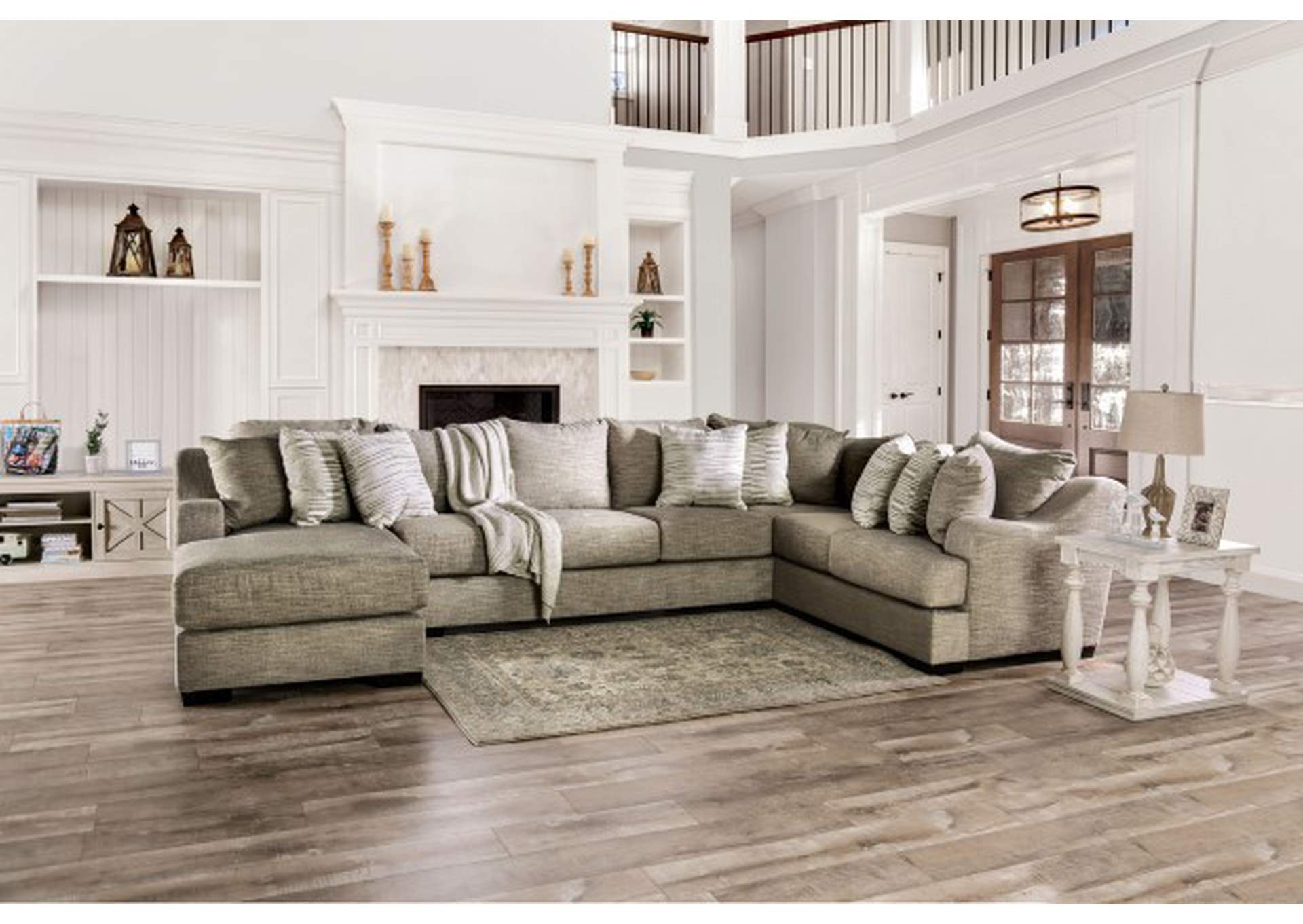 Castleton Sectional,Furniture of America