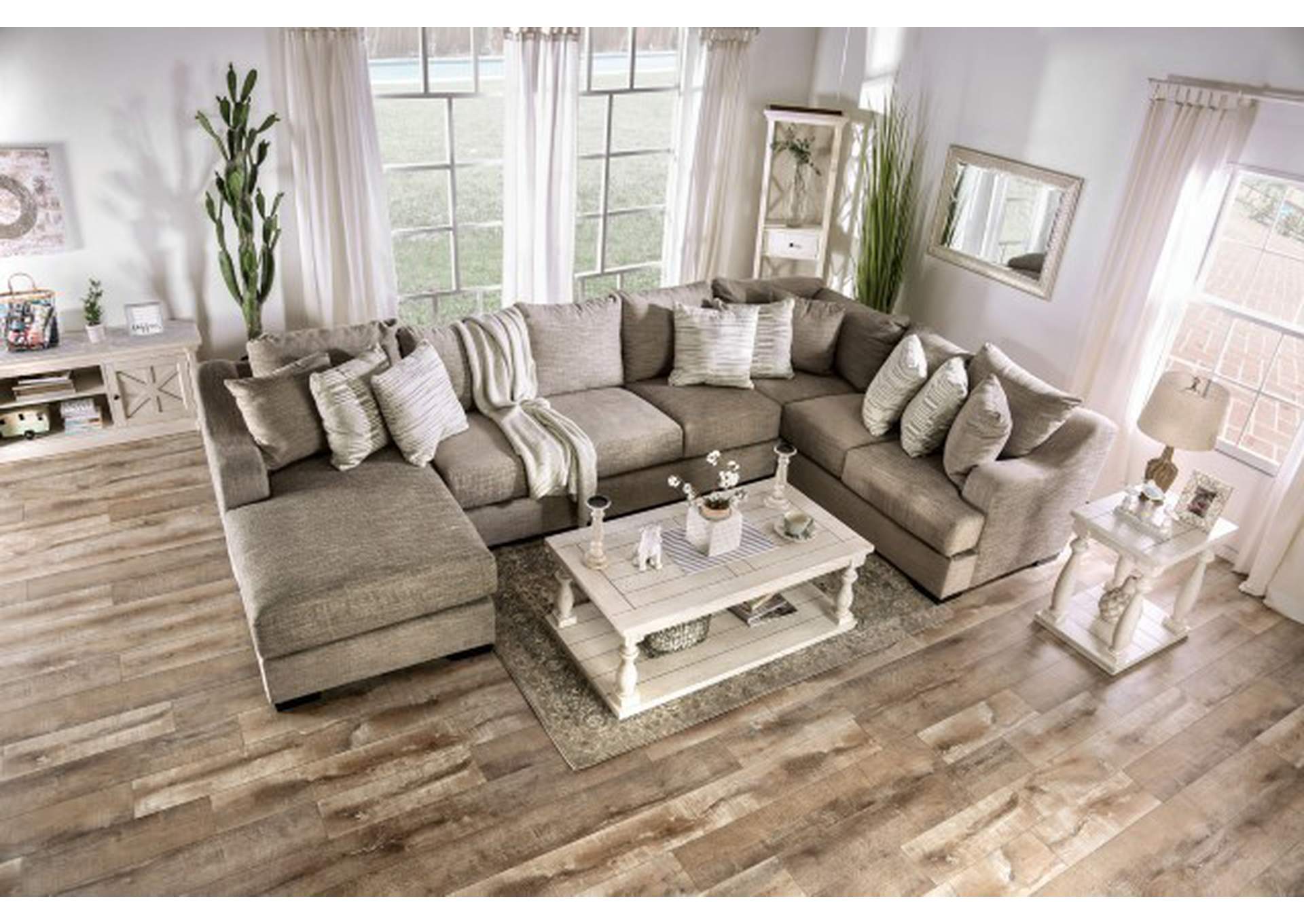 Castleton Sectional,Furniture of America