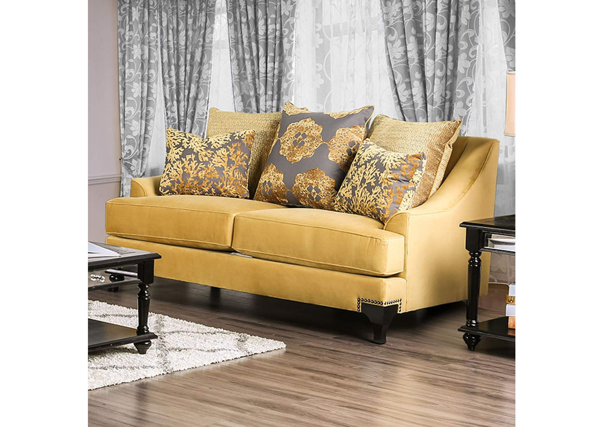 Viscontti Love Seat,Furniture of America