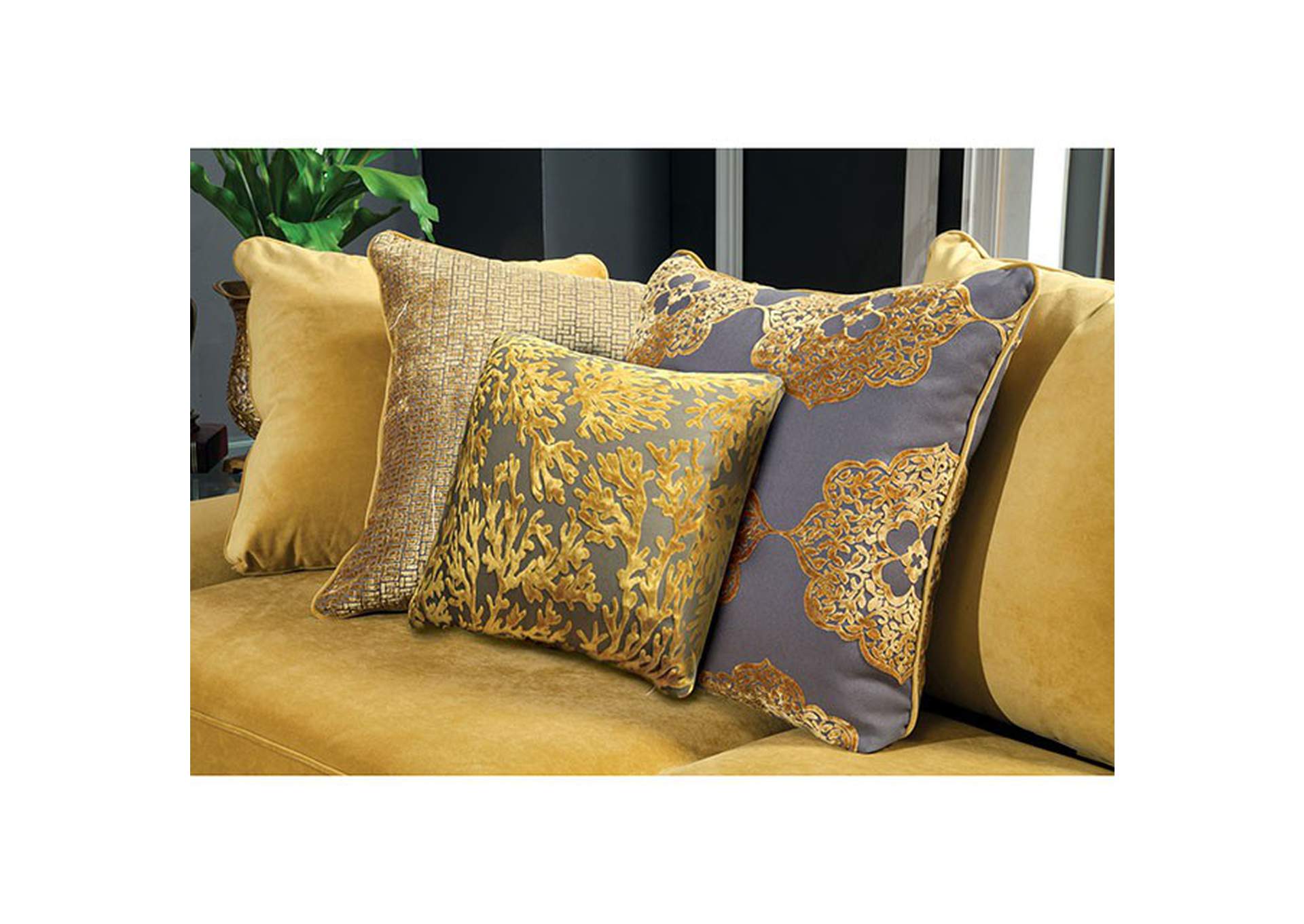 Viscontti Love Seat,Furniture of America