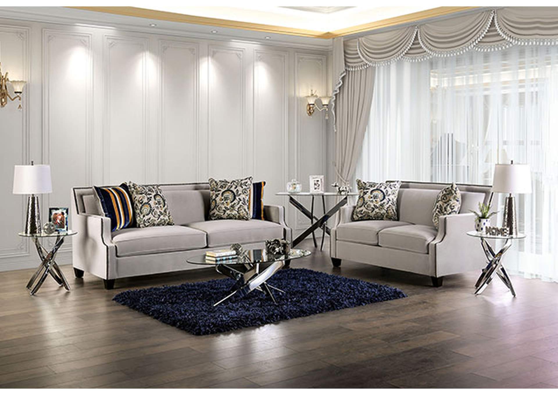 Montecelio Loveseat,Furniture of America