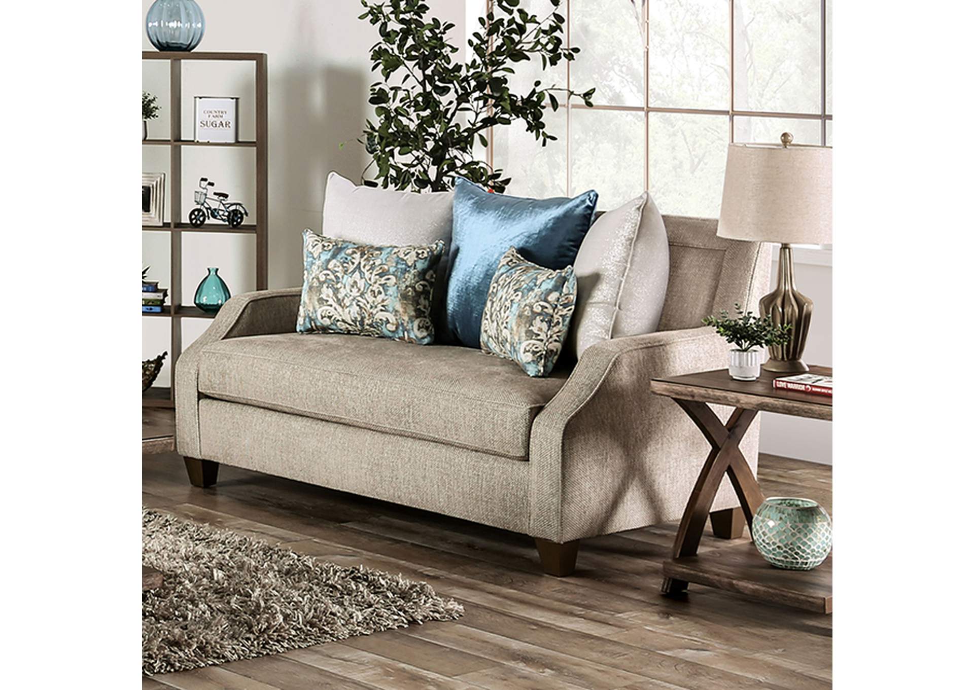 Catarina Loveseat,Furniture of America