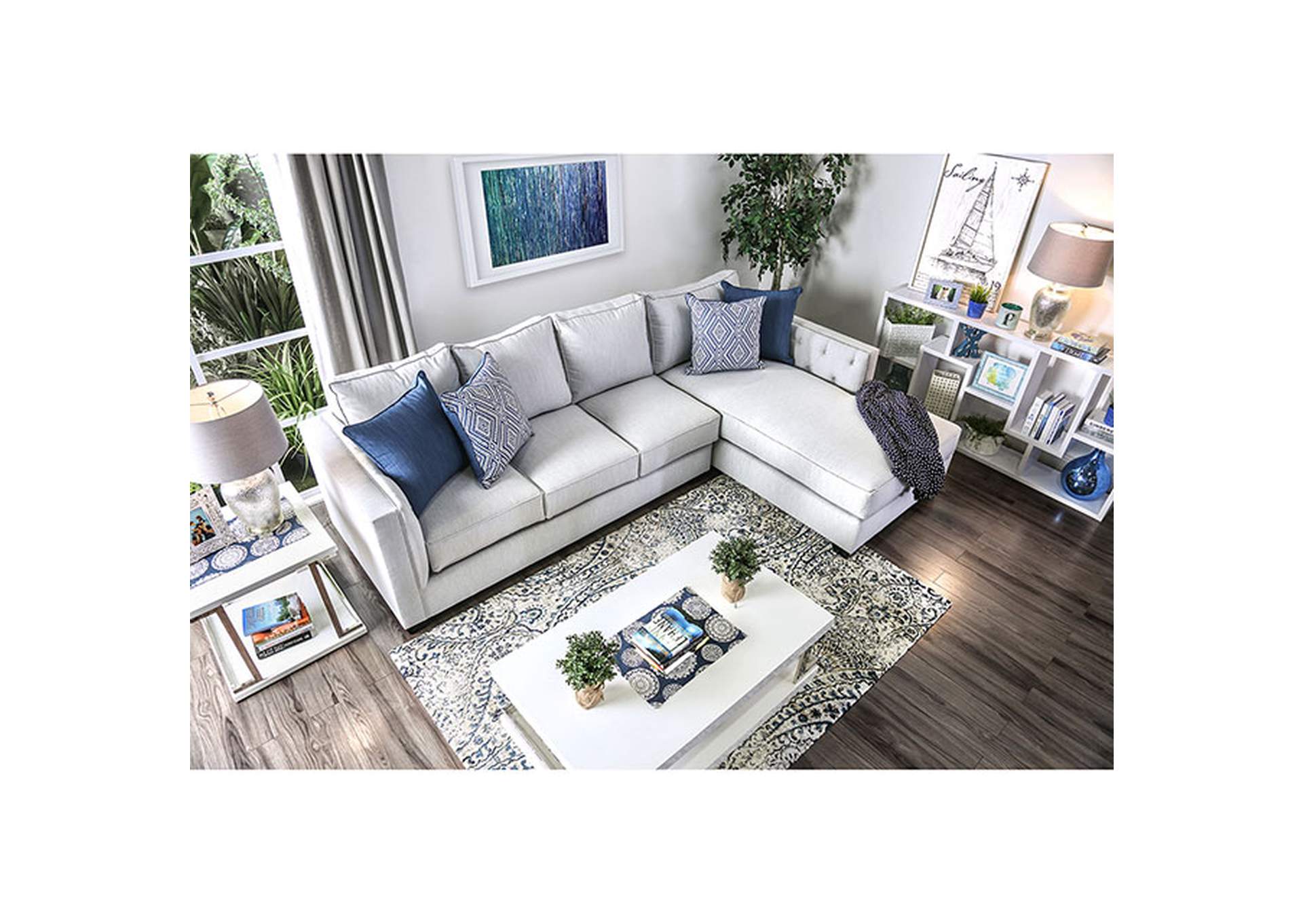 Ornella Sectional,Furniture of America