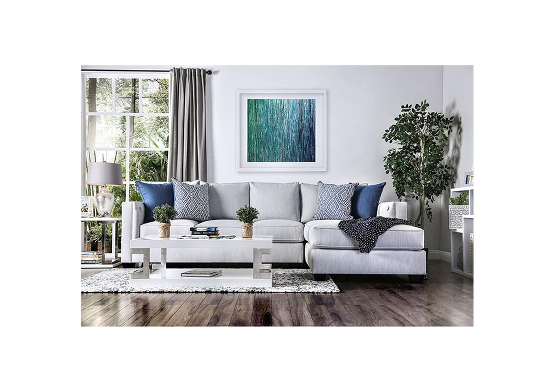 Ornella Sectional,Furniture of America