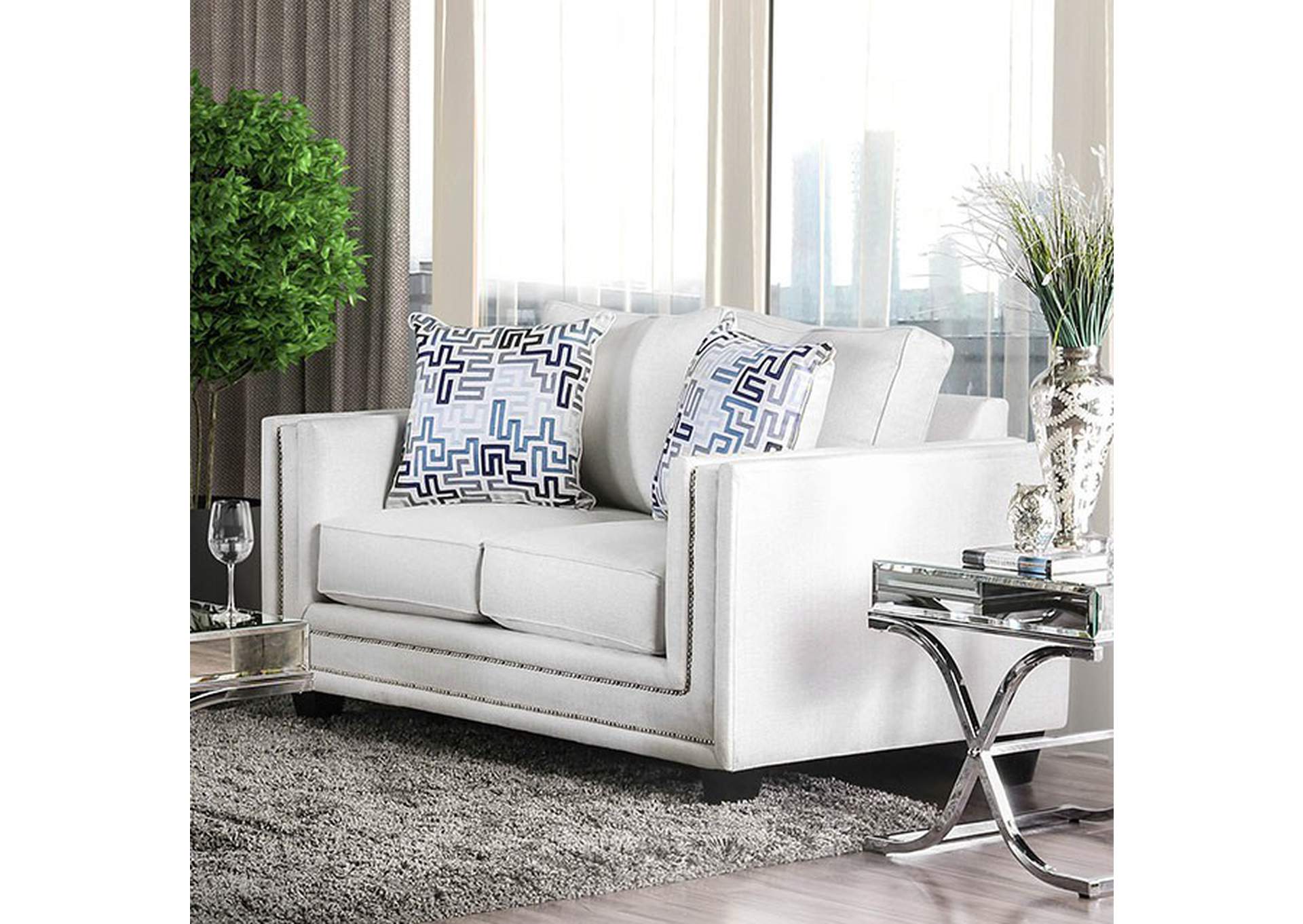 Ilse Love Seat,Furniture of America