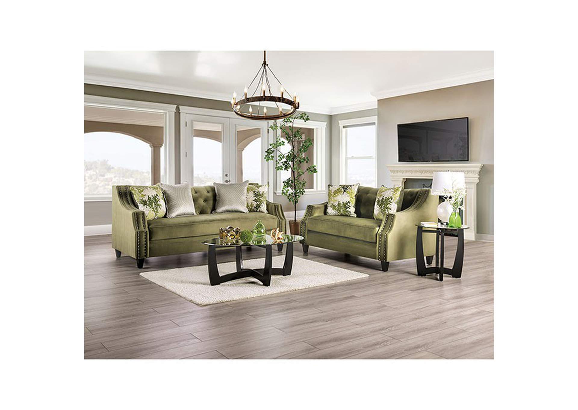 Kaye Love Seat,Furniture of America