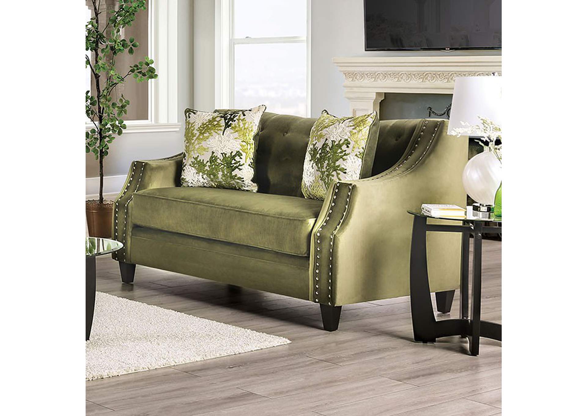 Kaye Love Seat,Furniture of America