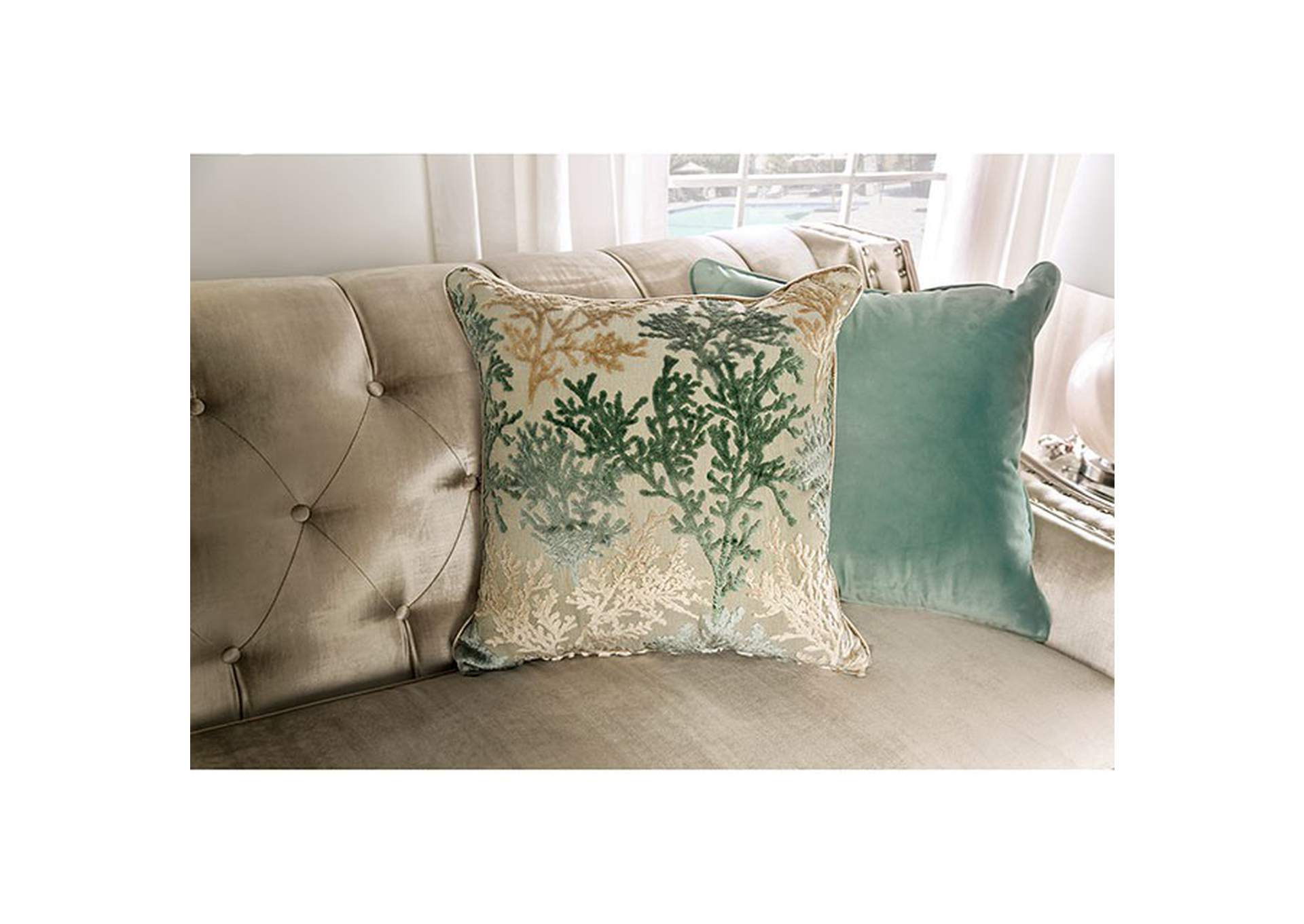 Elicia Love Seat,Furniture of America