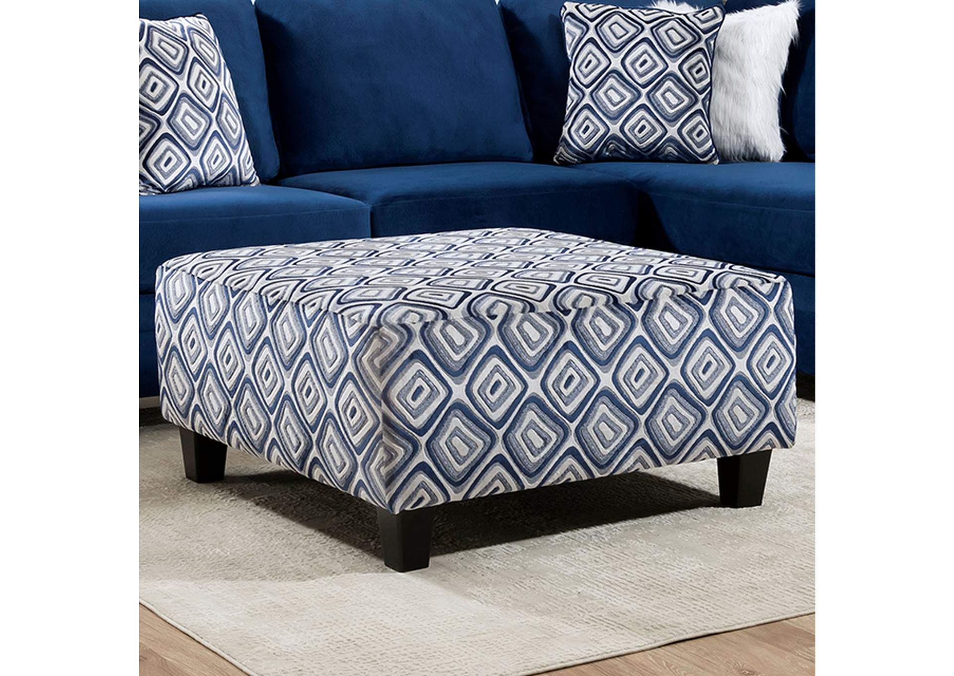 Waldport Ottoman,Furniture of America