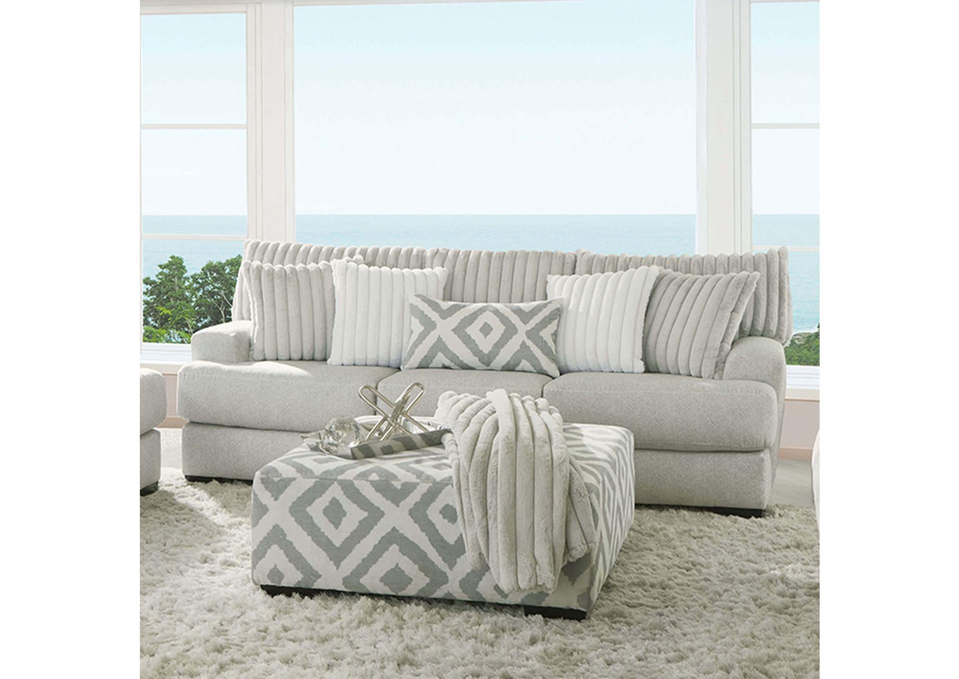Hermilly Sofa,Furniture of America