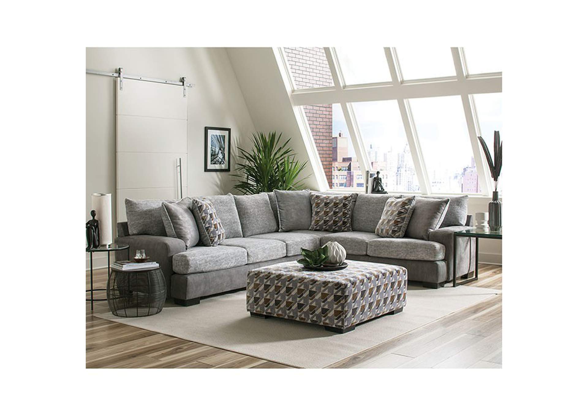 Alannah Sectional,Furniture of America