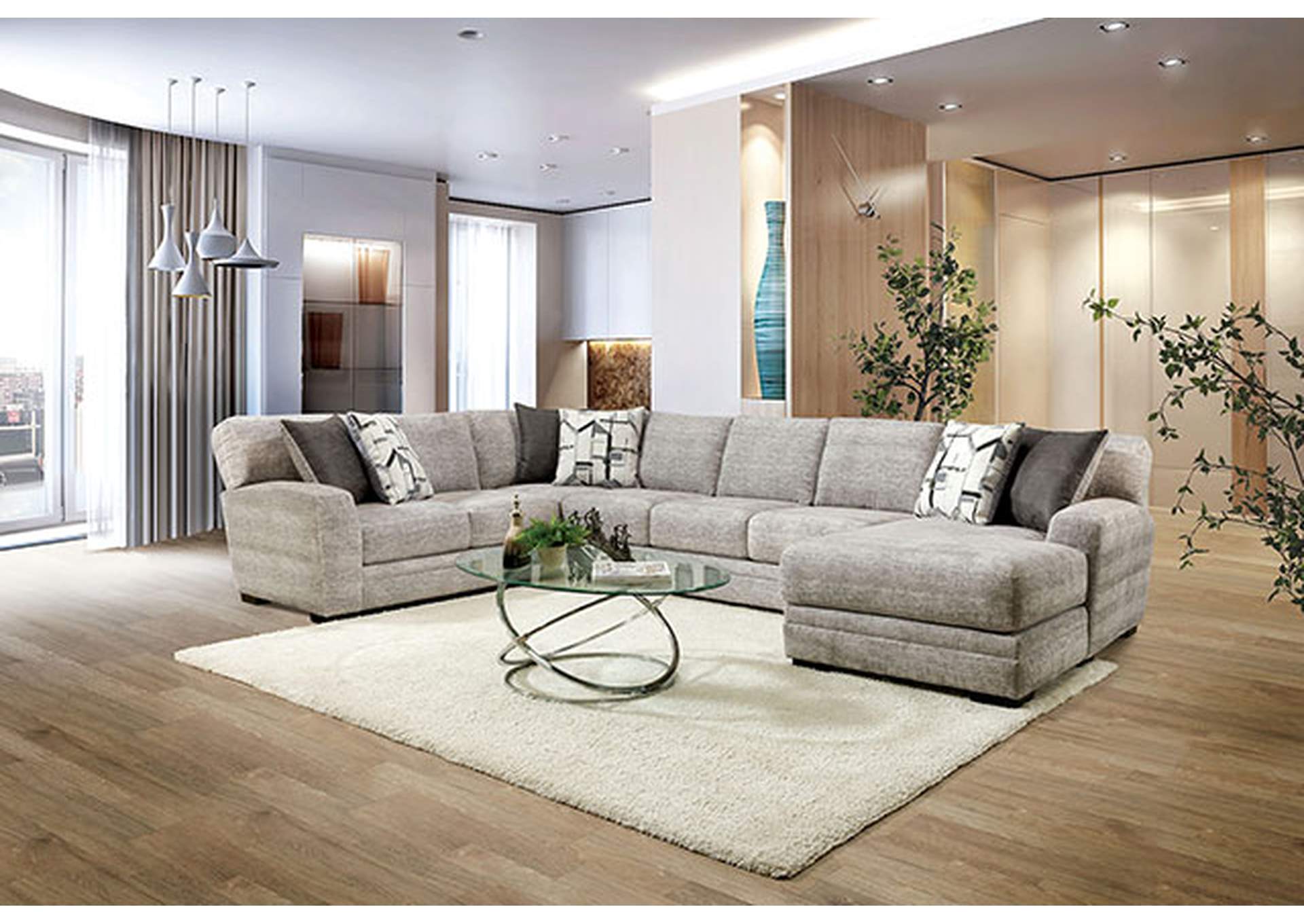 Walthamstow Sectional,Furniture of America