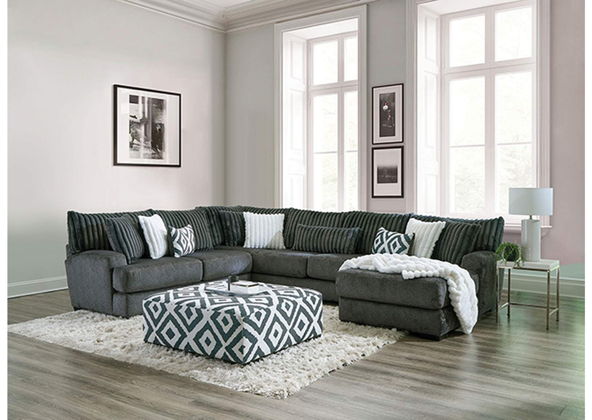 Loughton Sectional,Furniture of America