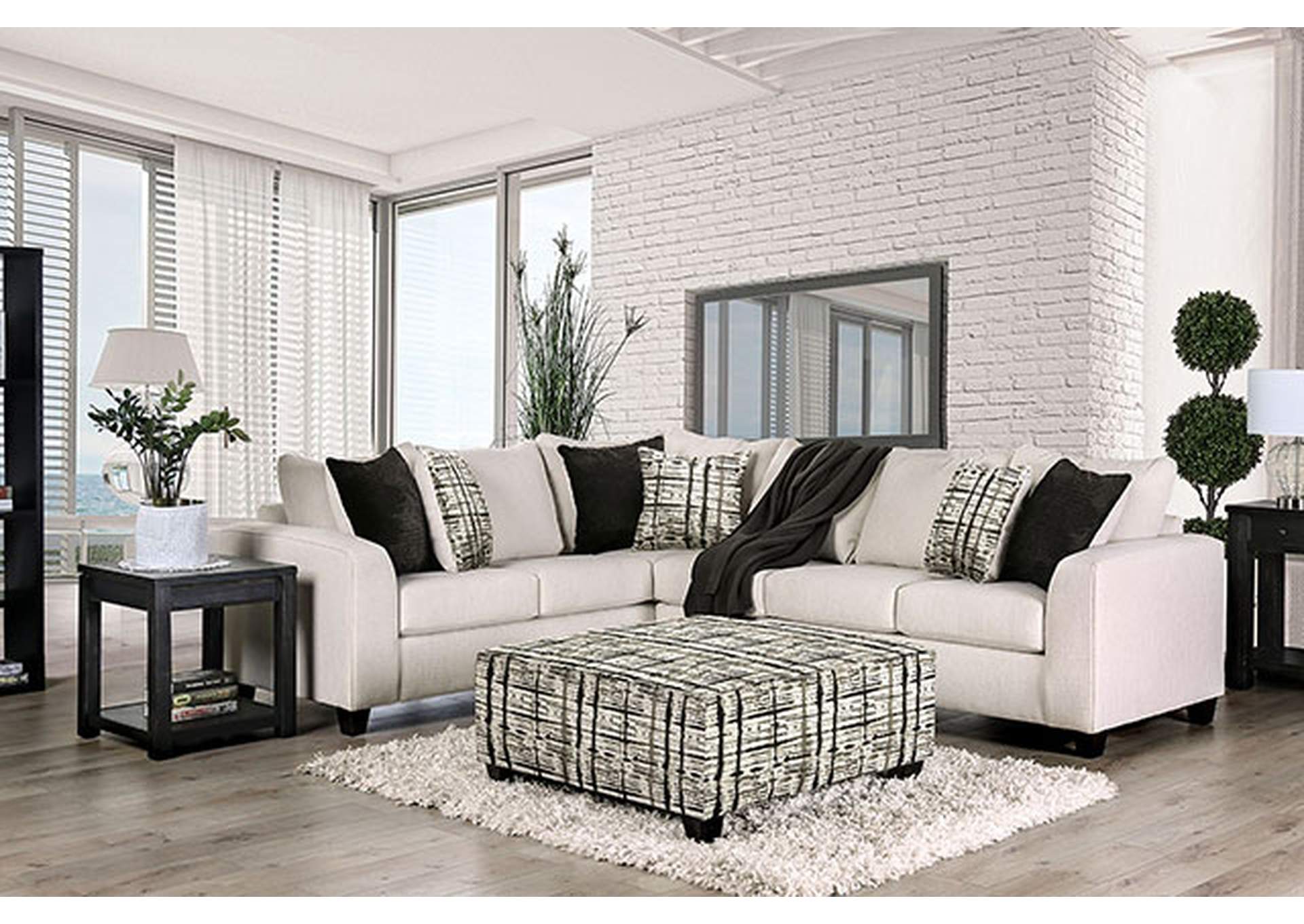 Barnett Sectional,Furniture of America