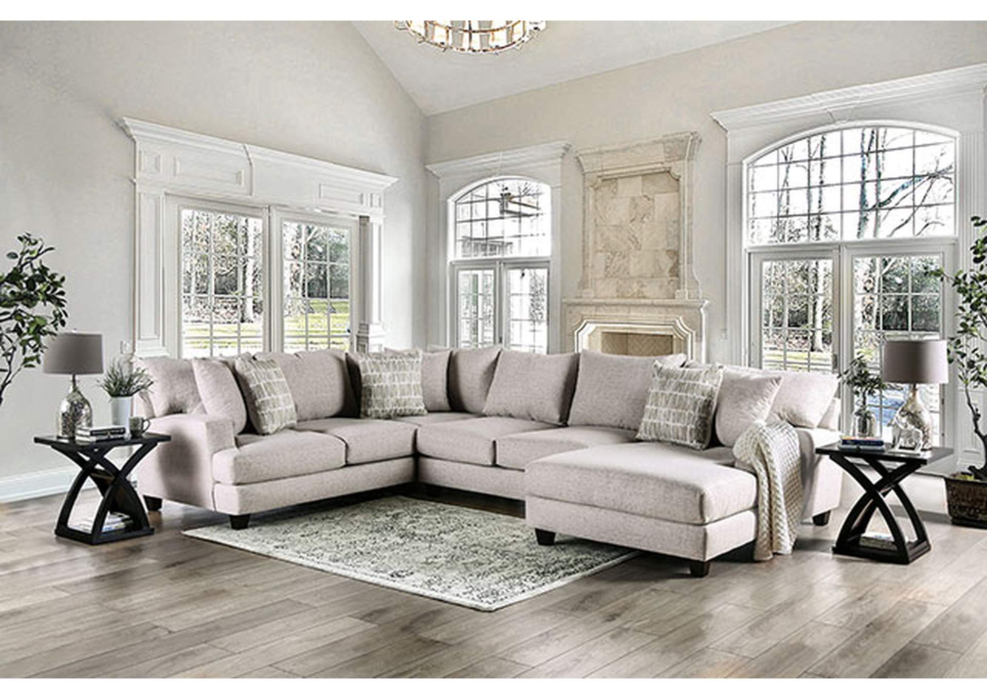 Alidene Sectional,Furniture of America
