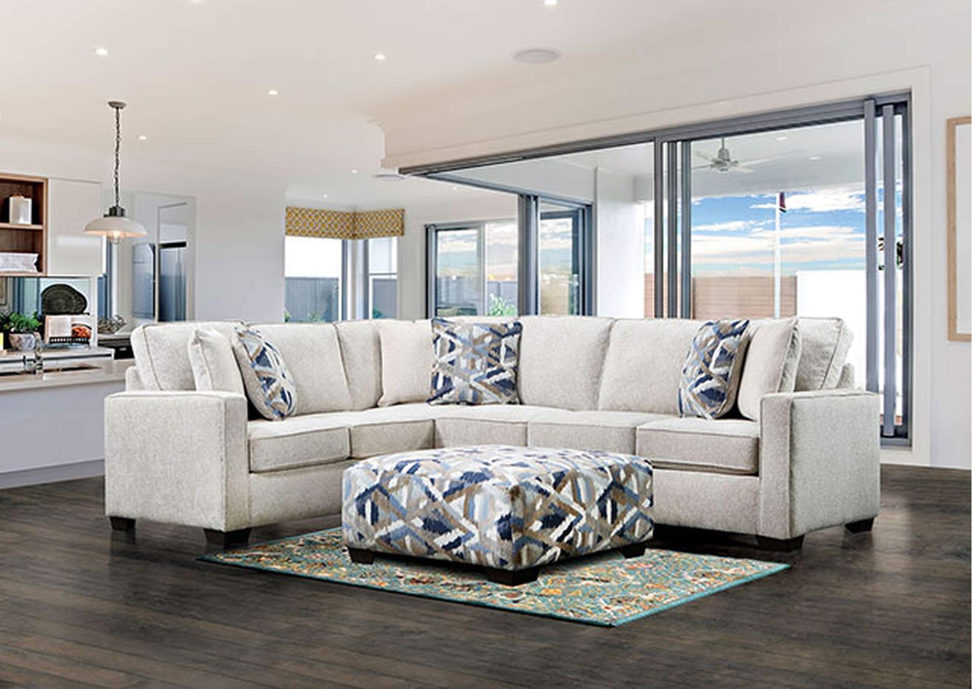 Heathfield Sectional,Furniture of America