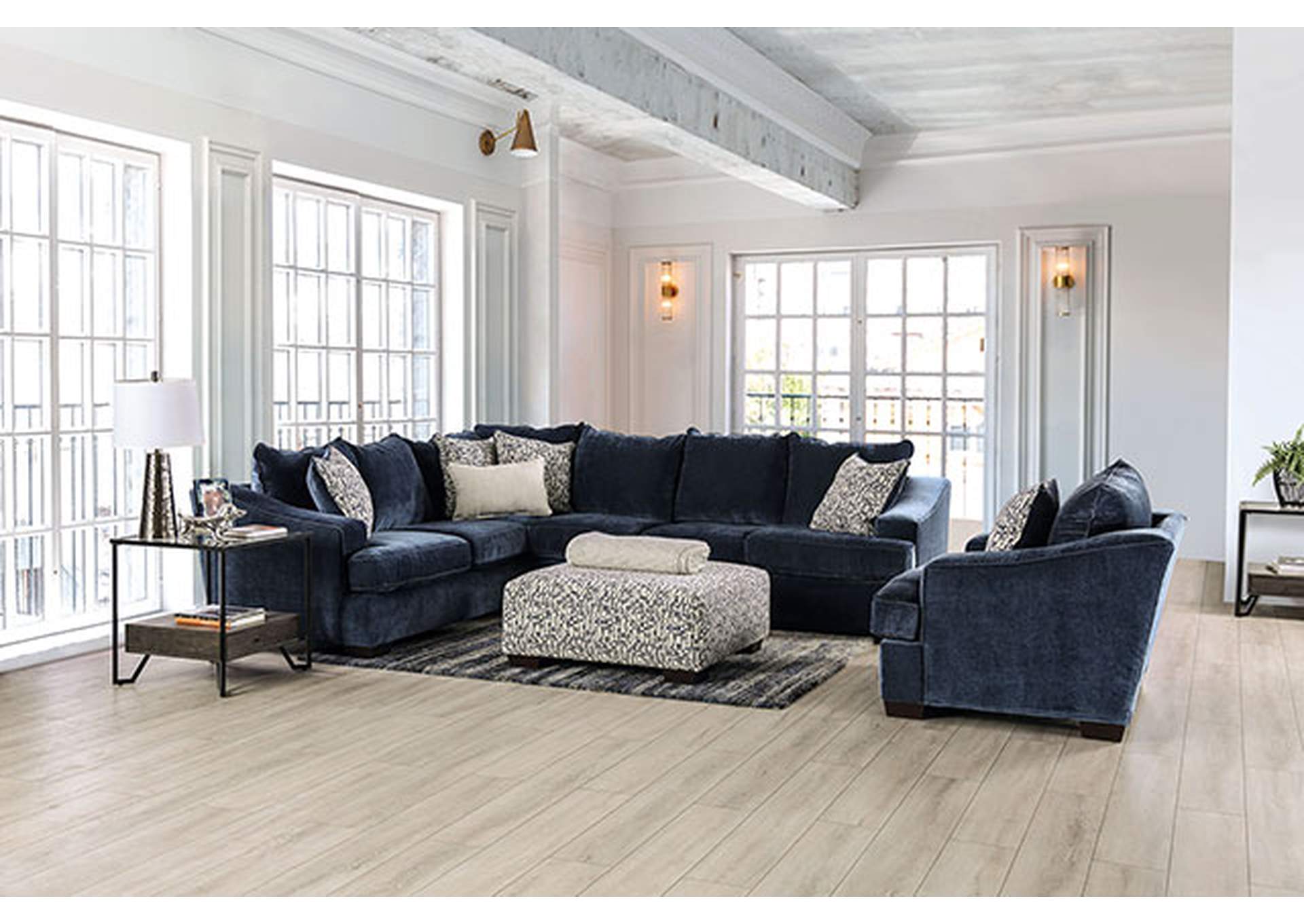 Darlington Ottoman,Furniture of America