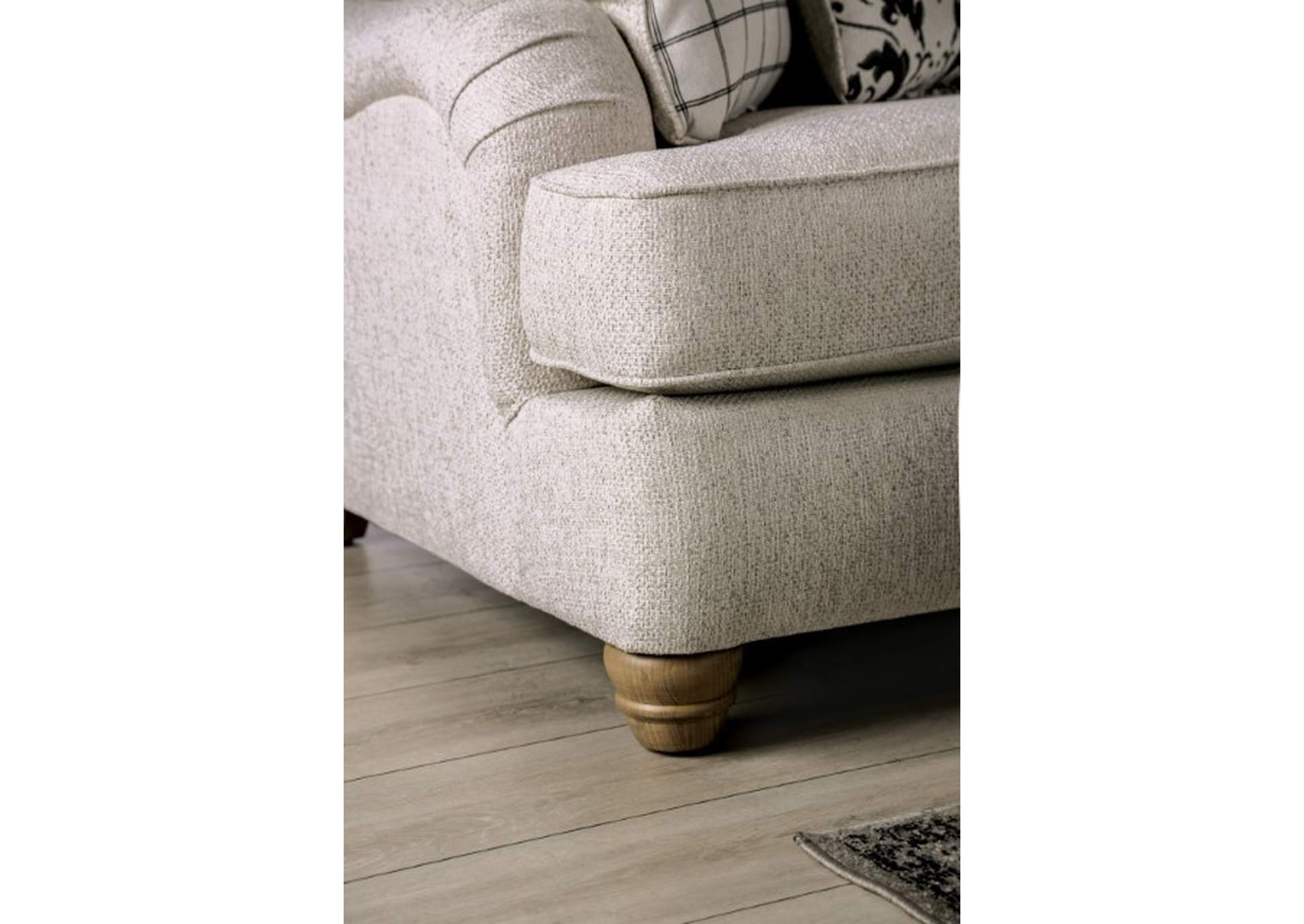 Mossley Loveseat,Furniture of America