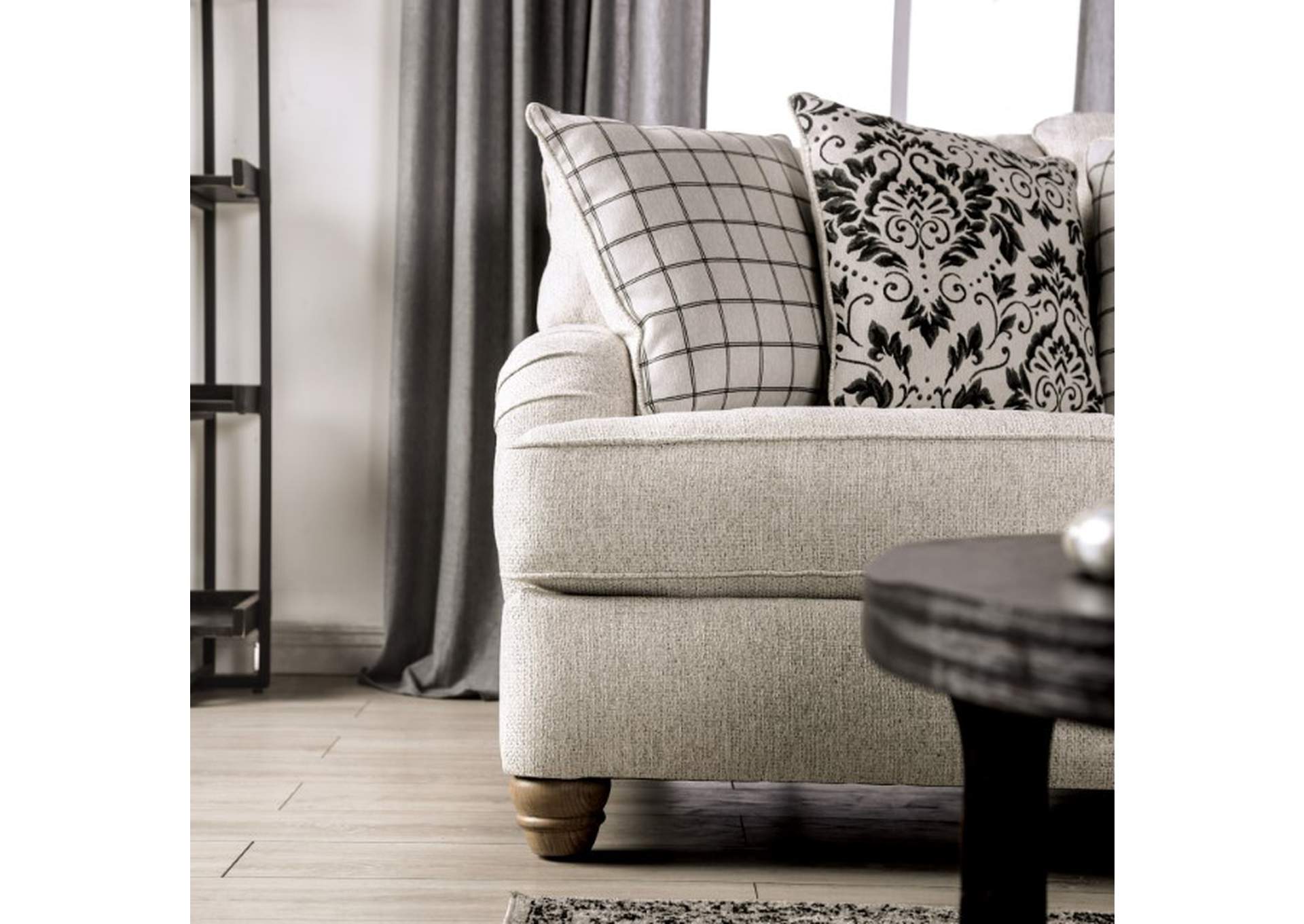 Mossley Loveseat,Furniture of America