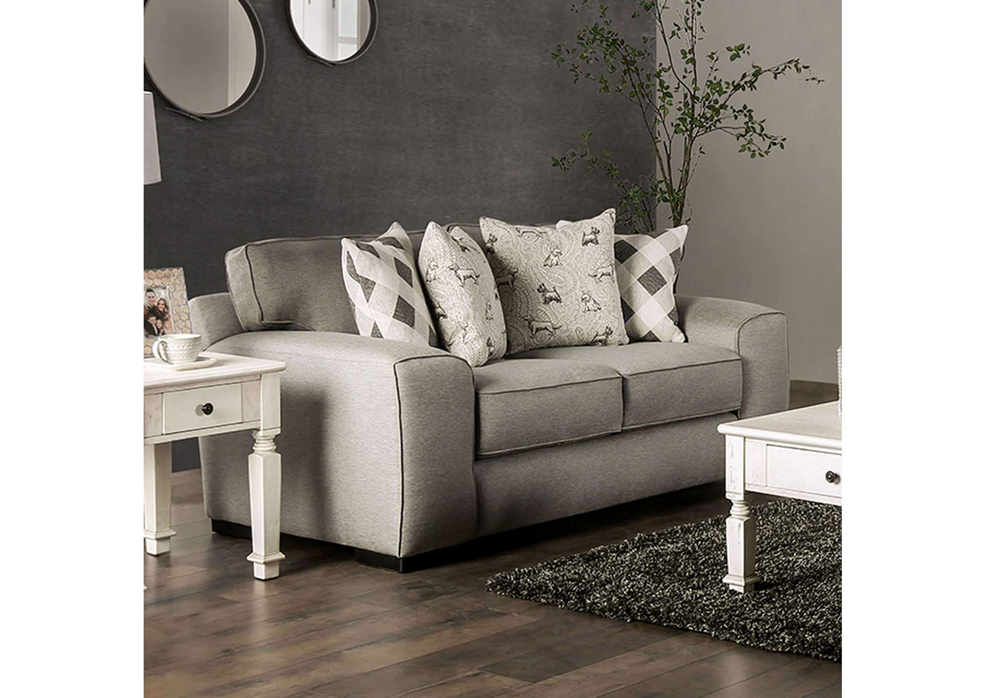 Newry Loveseat,Furniture of America
