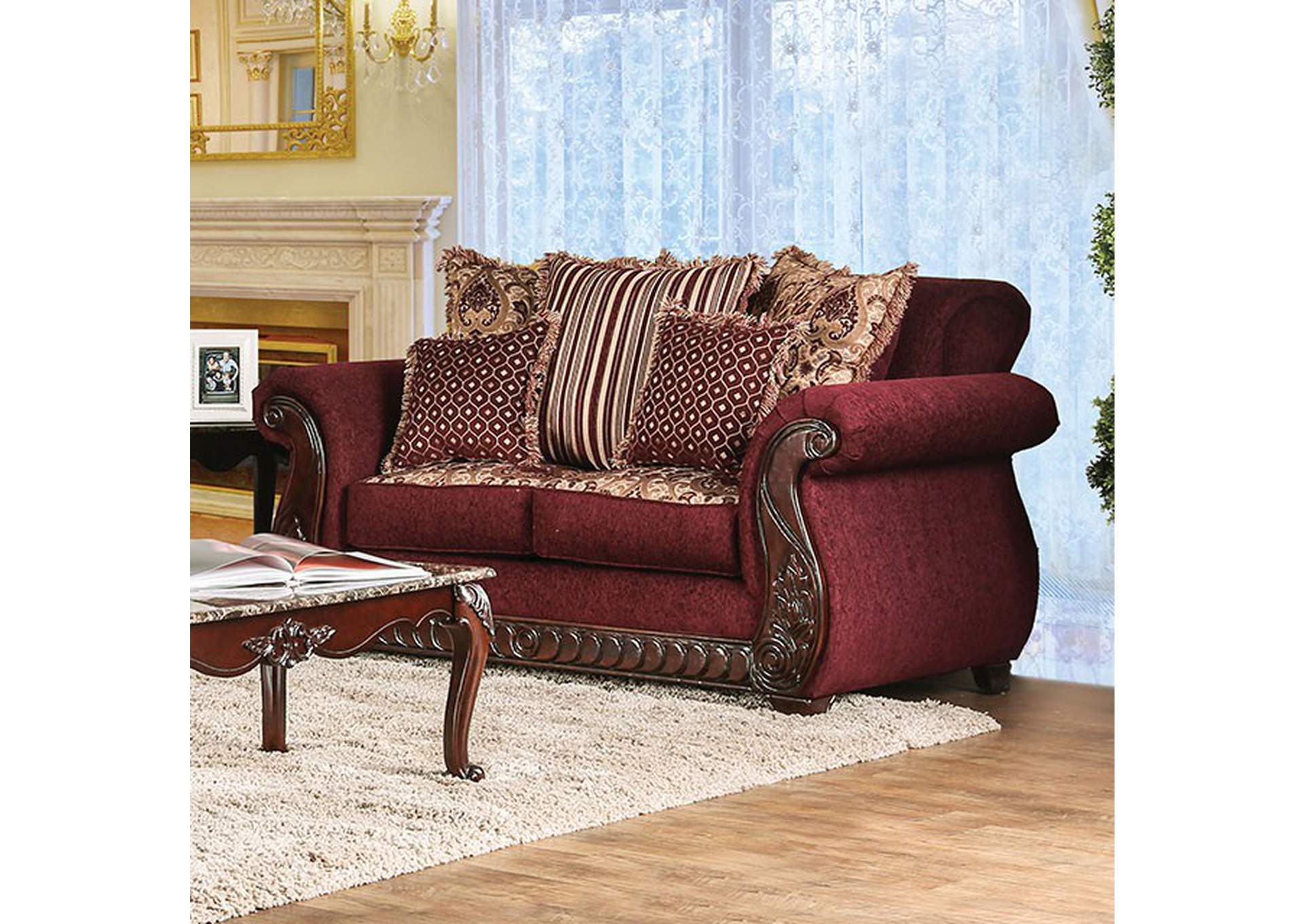 Tabitha Love Seat,Furniture of America