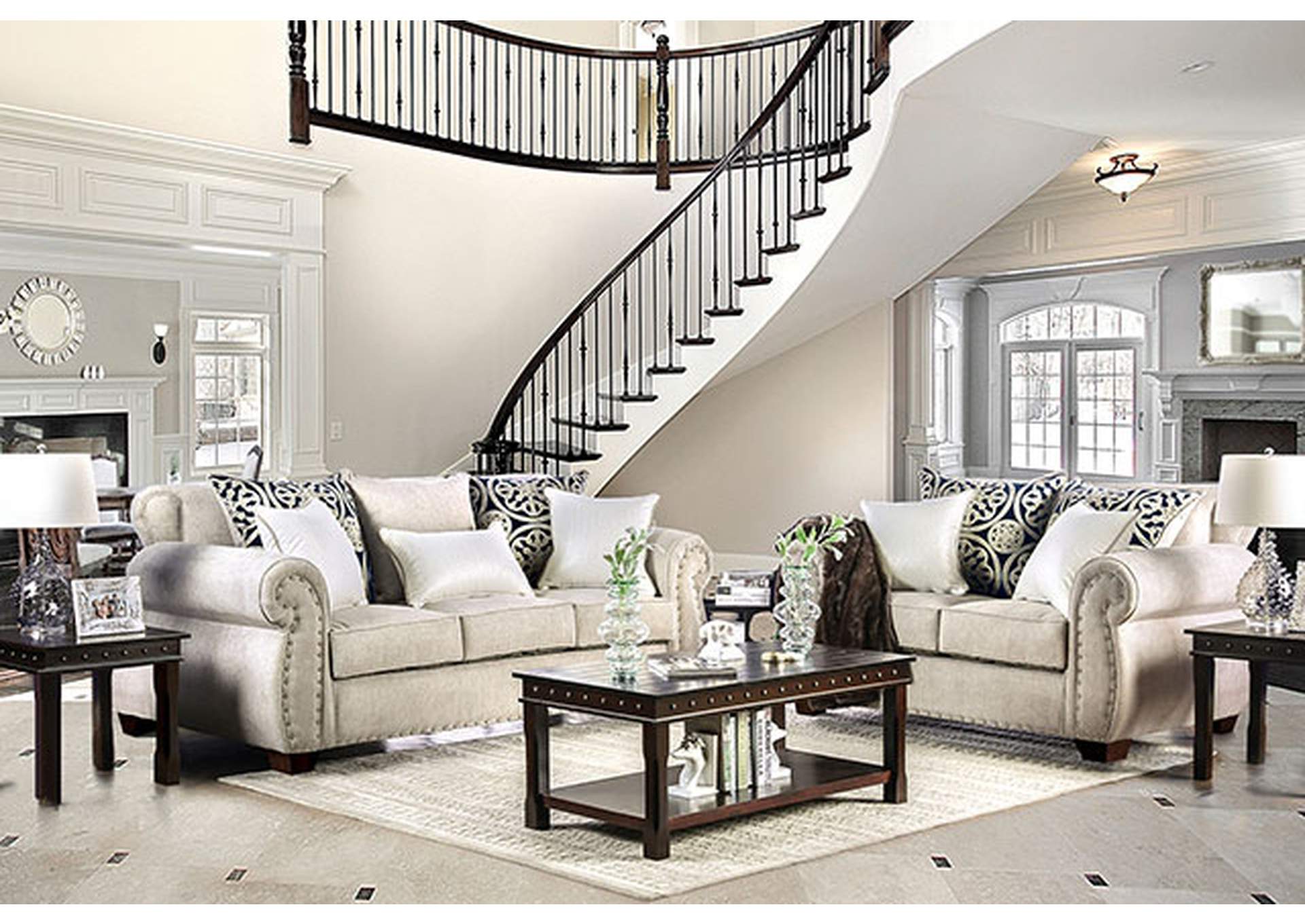 Sinatra Sofa,Furniture of America