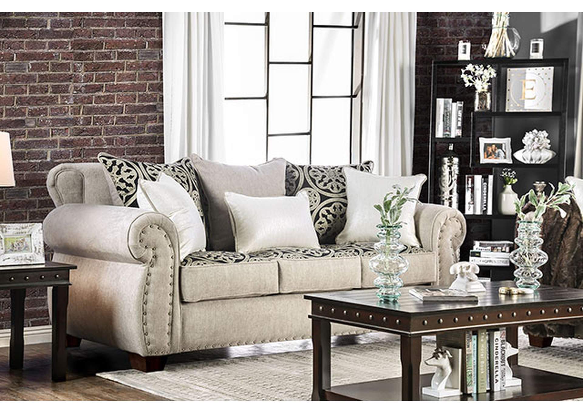 Sinatra Sofa,Furniture of America