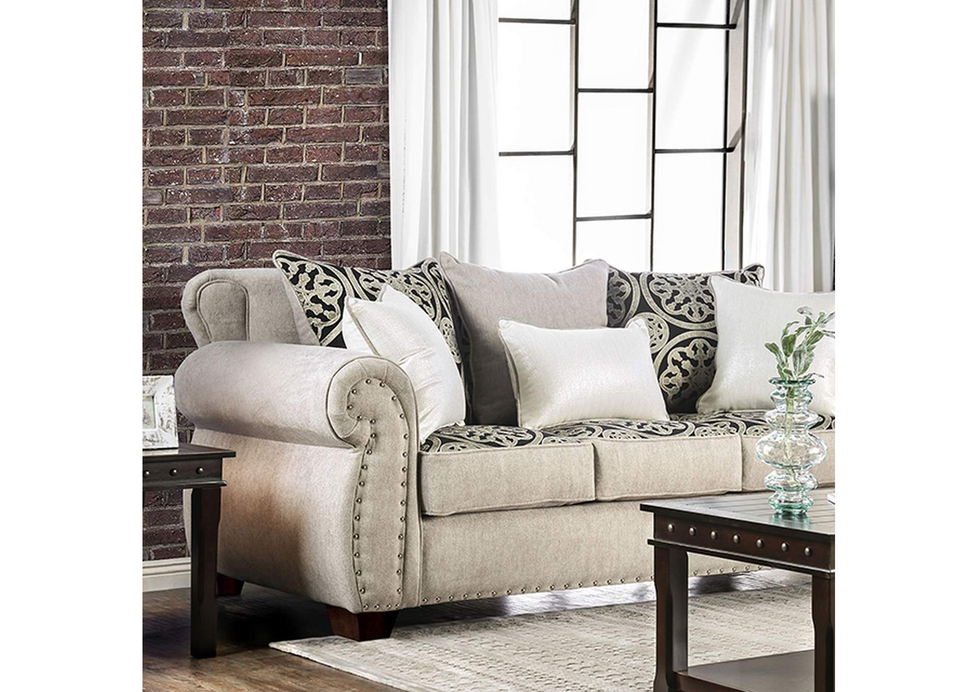 Sinatra Sofa,Furniture of America