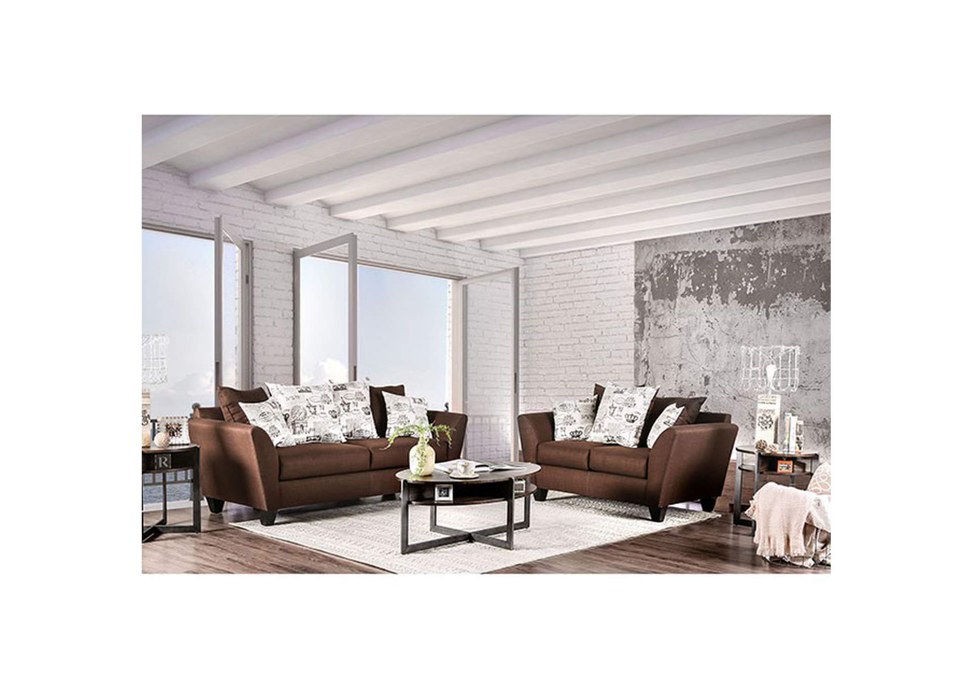 Delanie Love Seat,Furniture of America